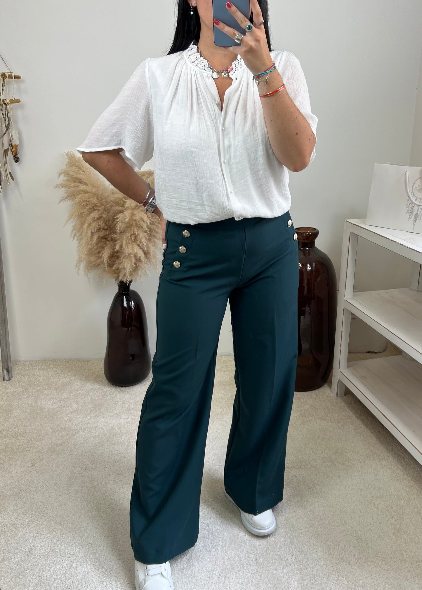 Chemise Evy Écru