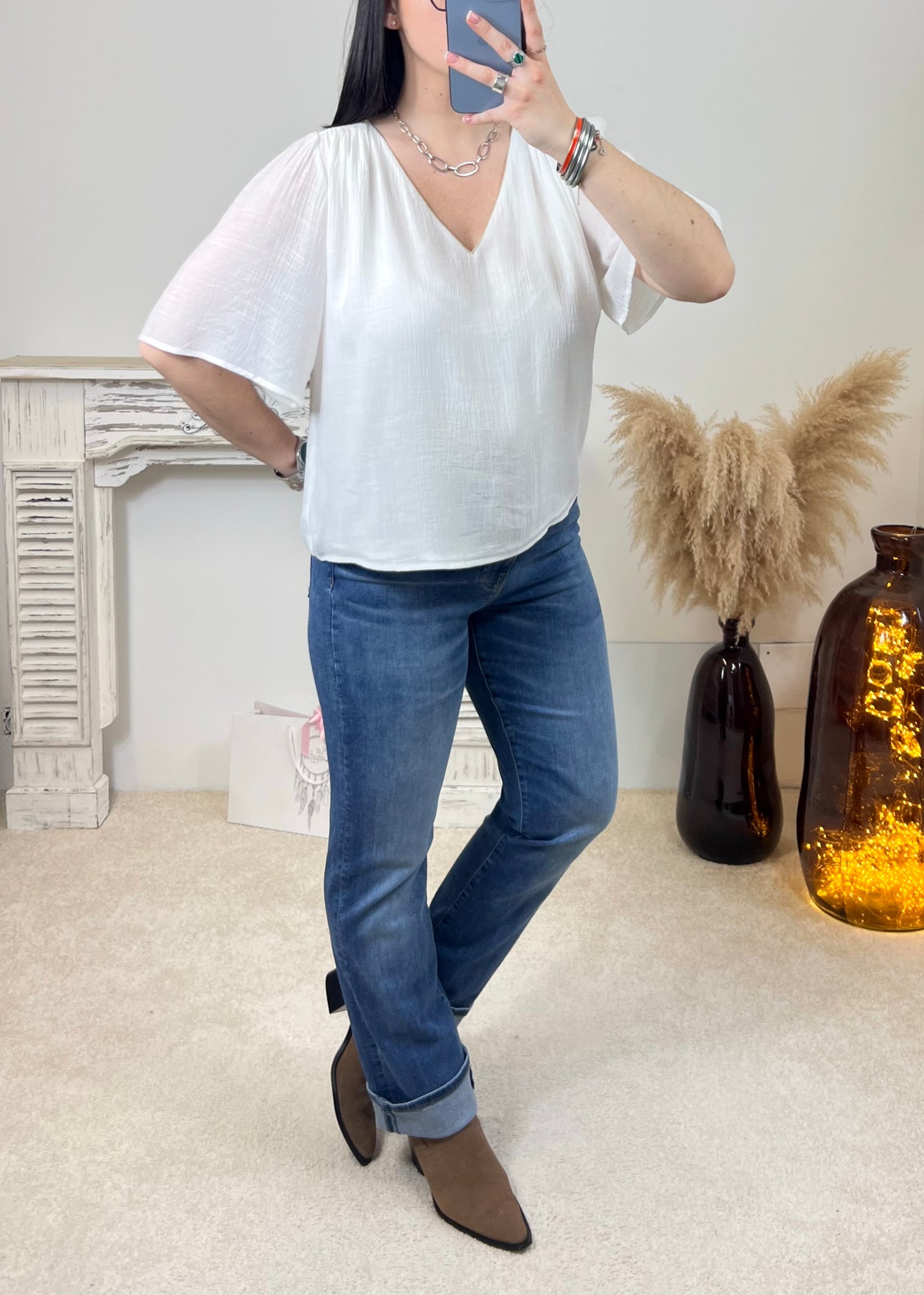 Blouse Ema Écru