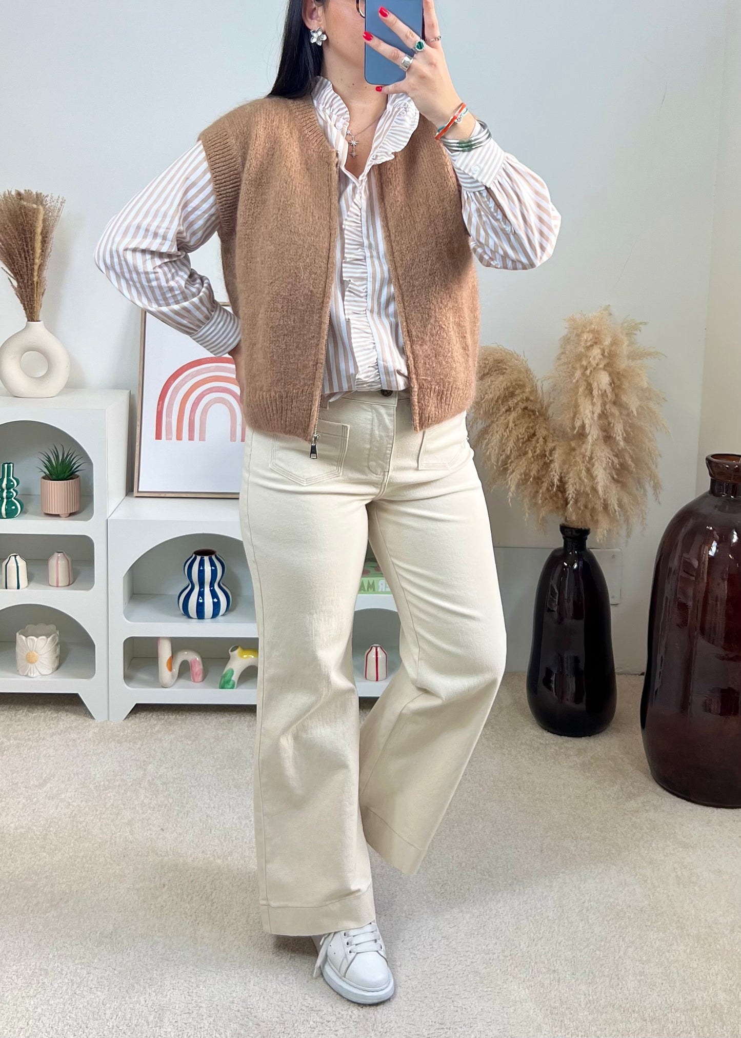 Chemise Rallia Beige
