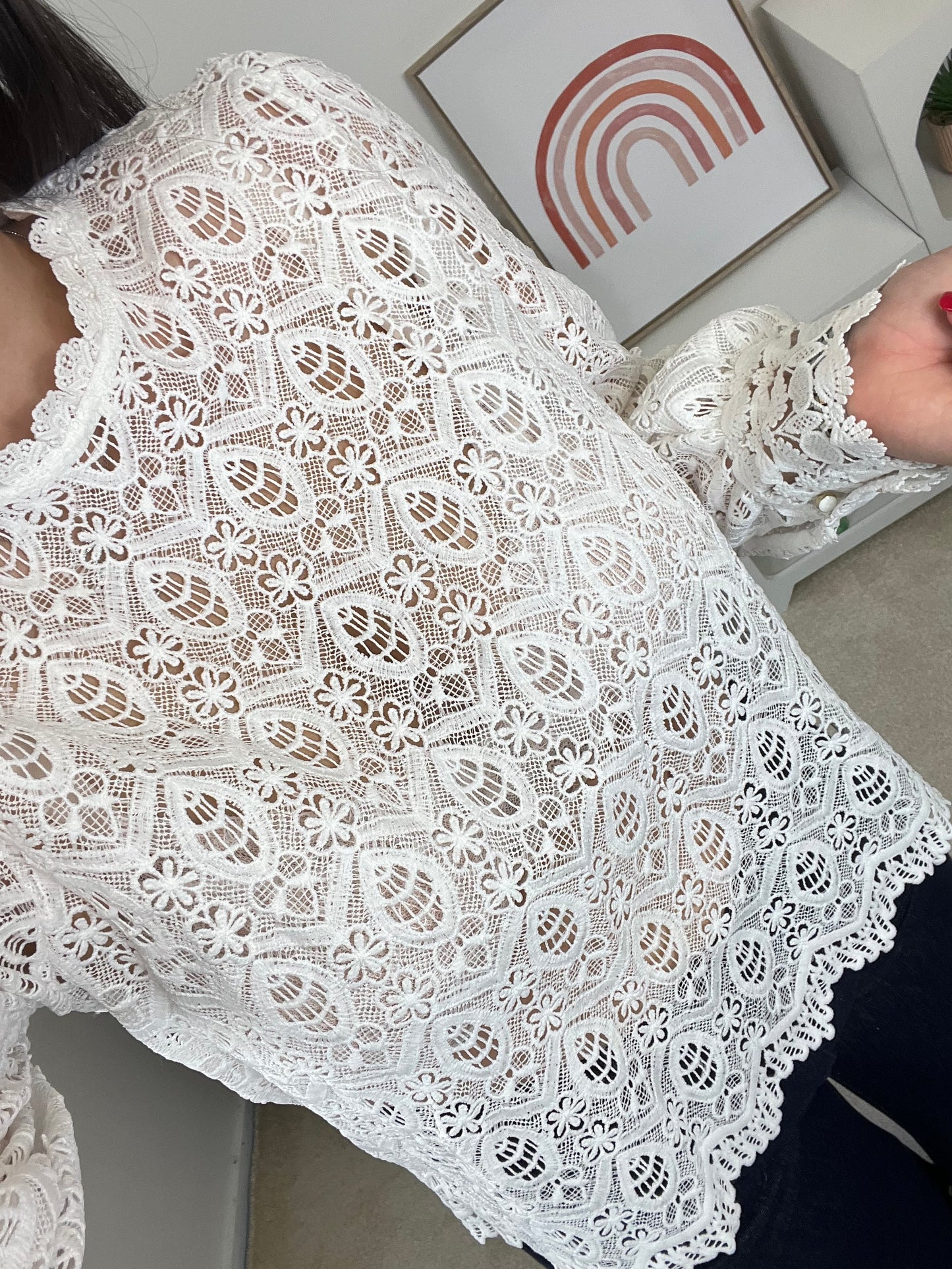 Blouse Dina Écru