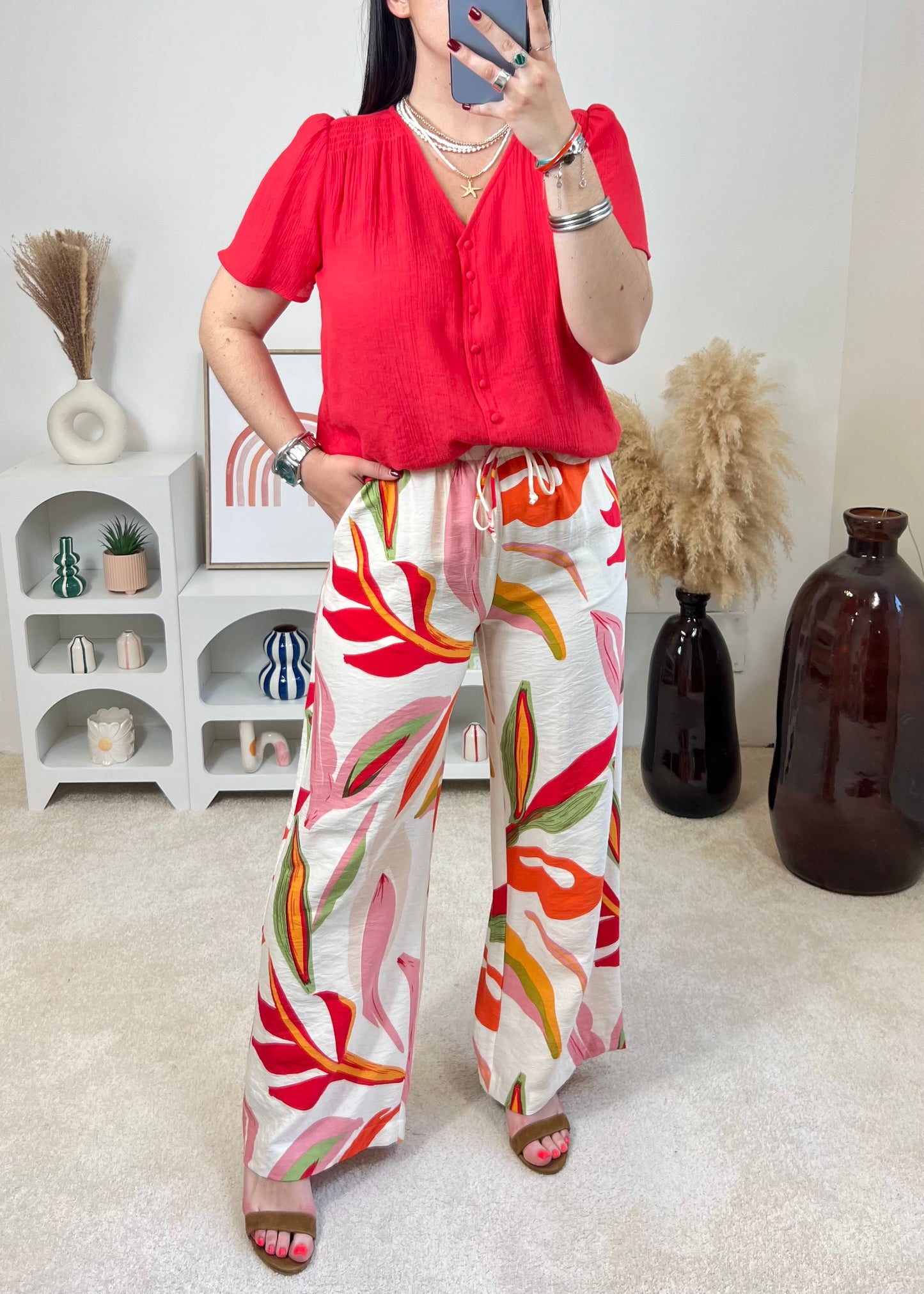 Pantalon Charly Corail