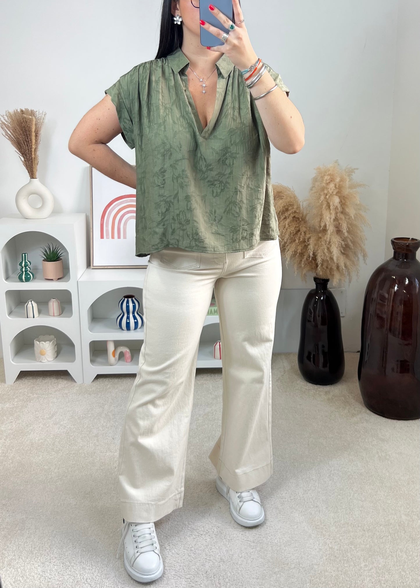 Blouse Jassia Kaki