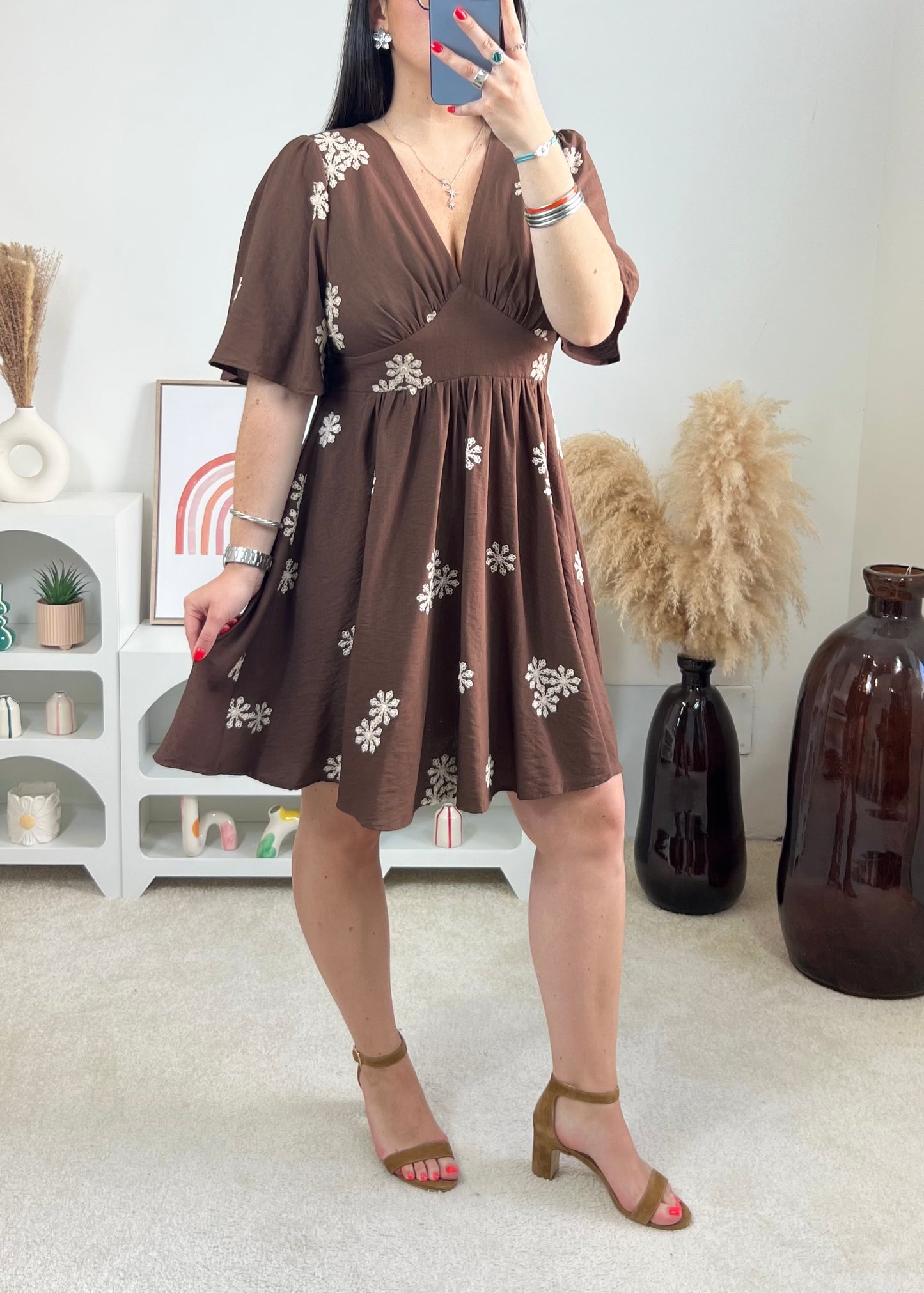 Robe Louvia Choco