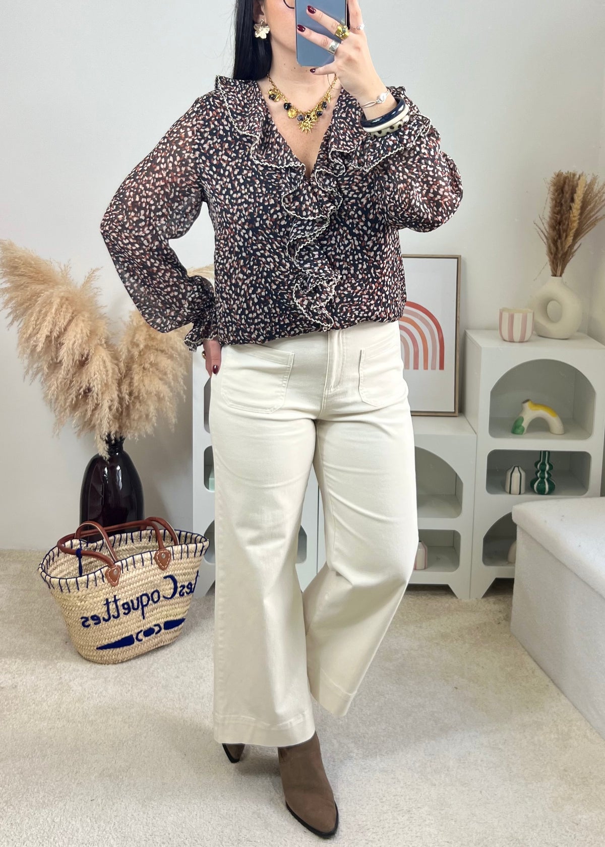 Blouse Maëlys Noire