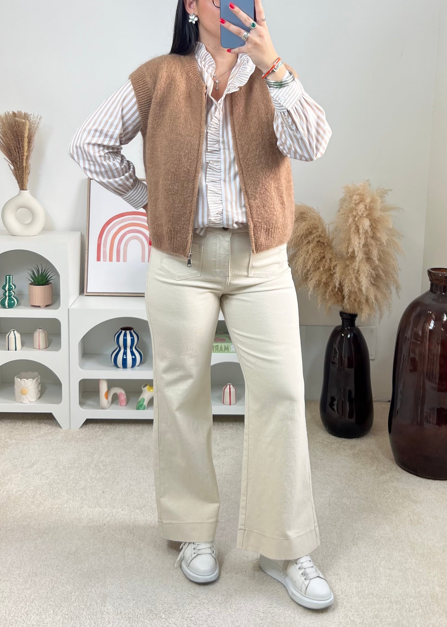 Gilet Charly Camel