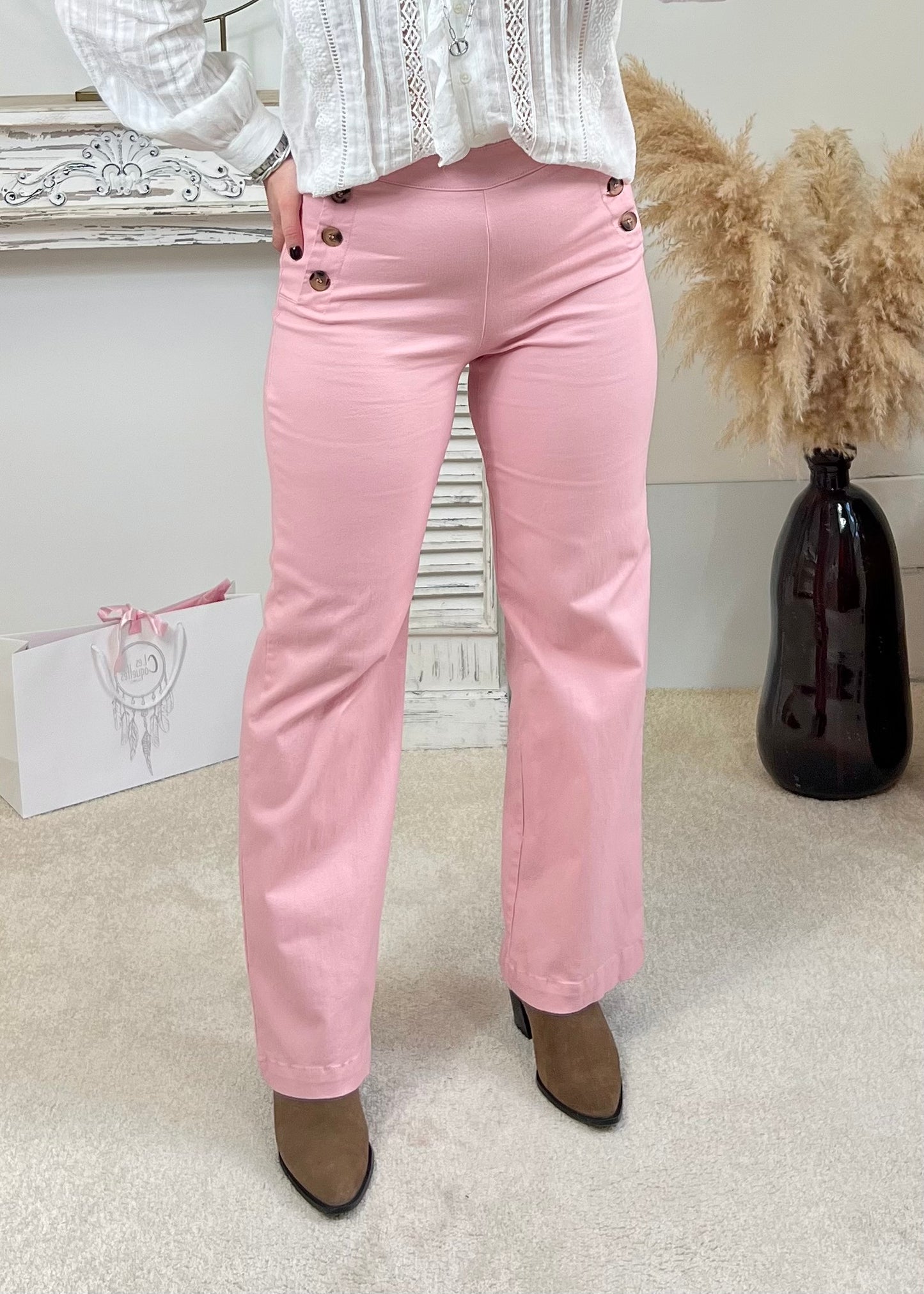 Pantalon Palia Rose Pale
