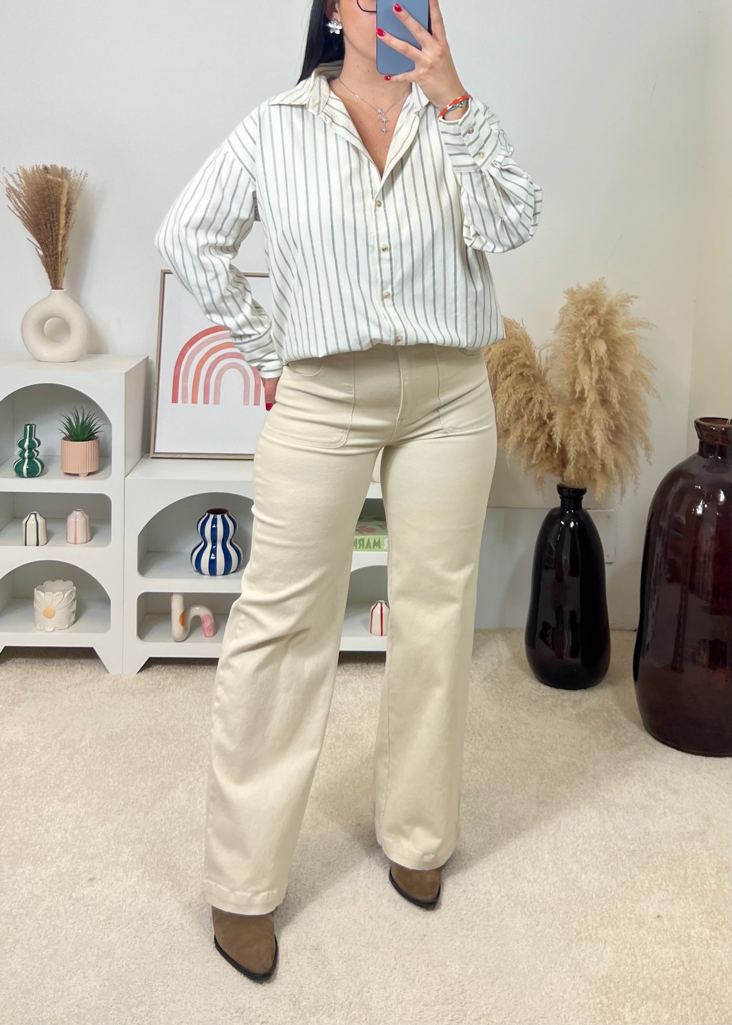 Chemise Raya Beige