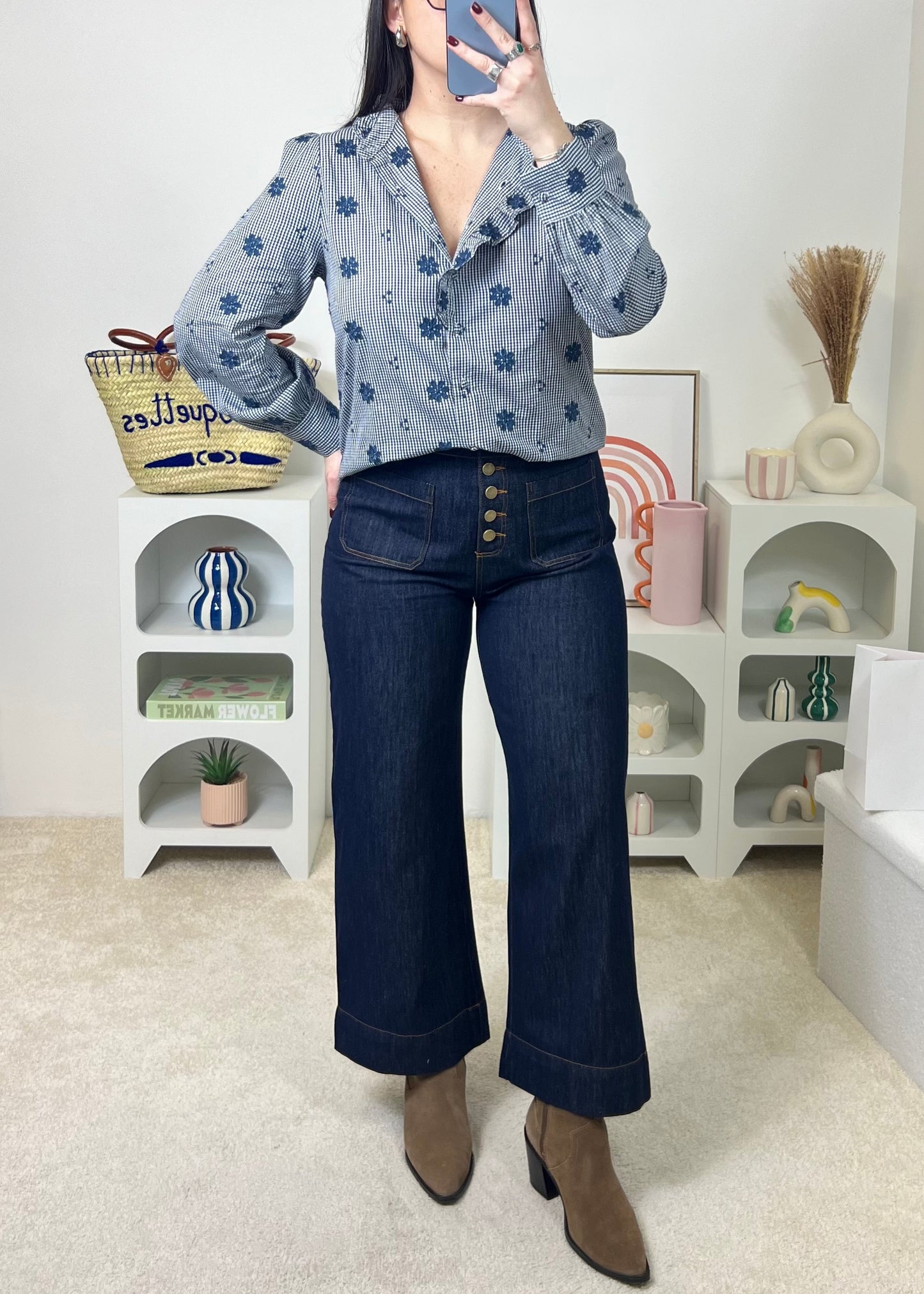 Chemise Émilie Marine