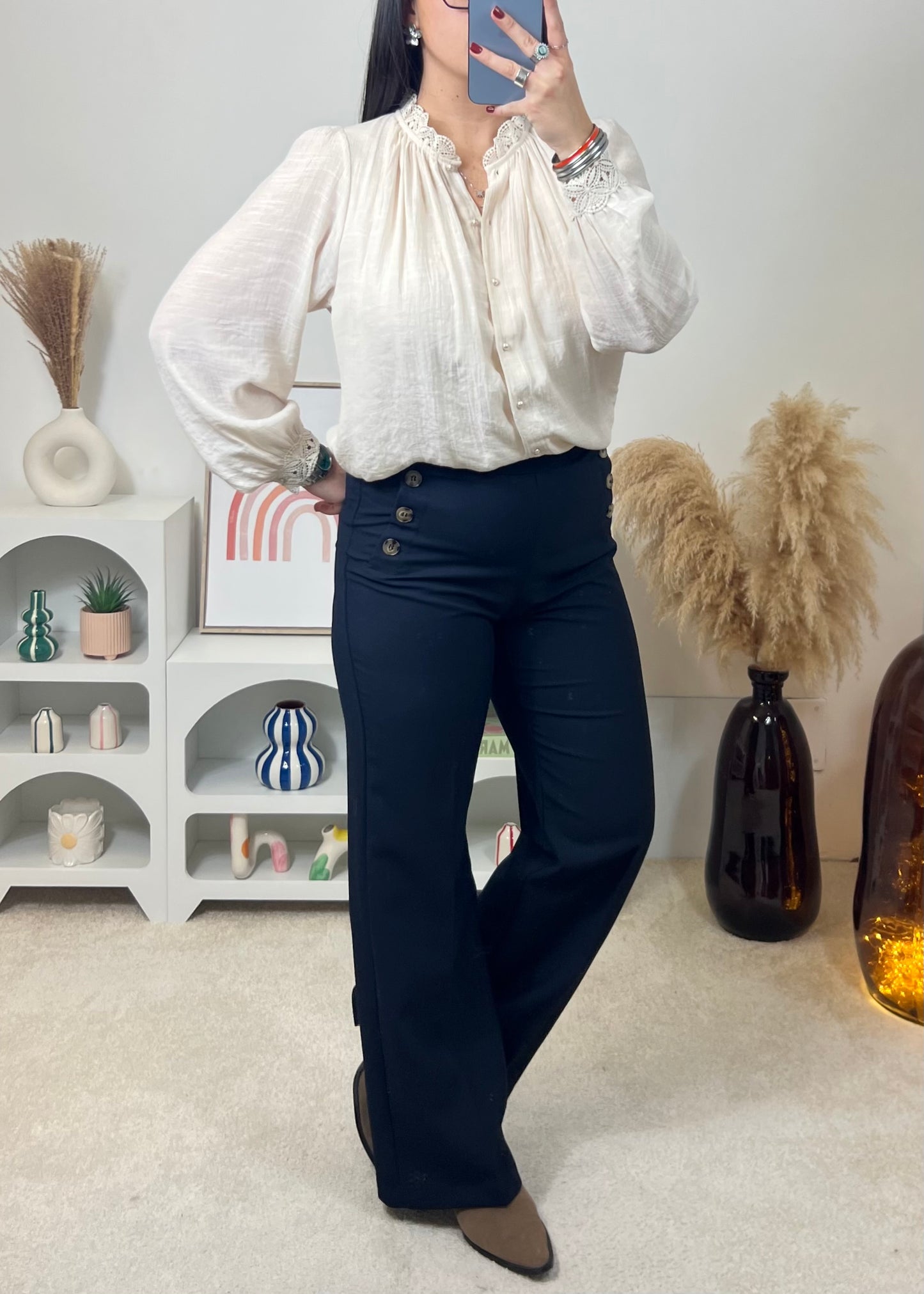 Chemise Emmy Ivoire