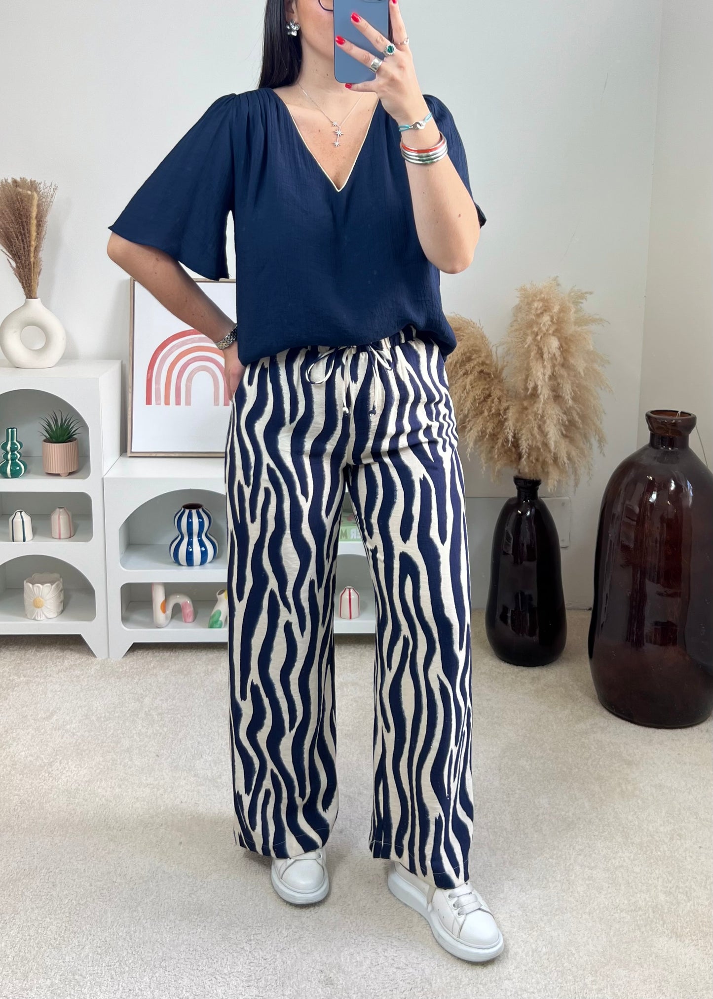 Pantalon Charly Marine