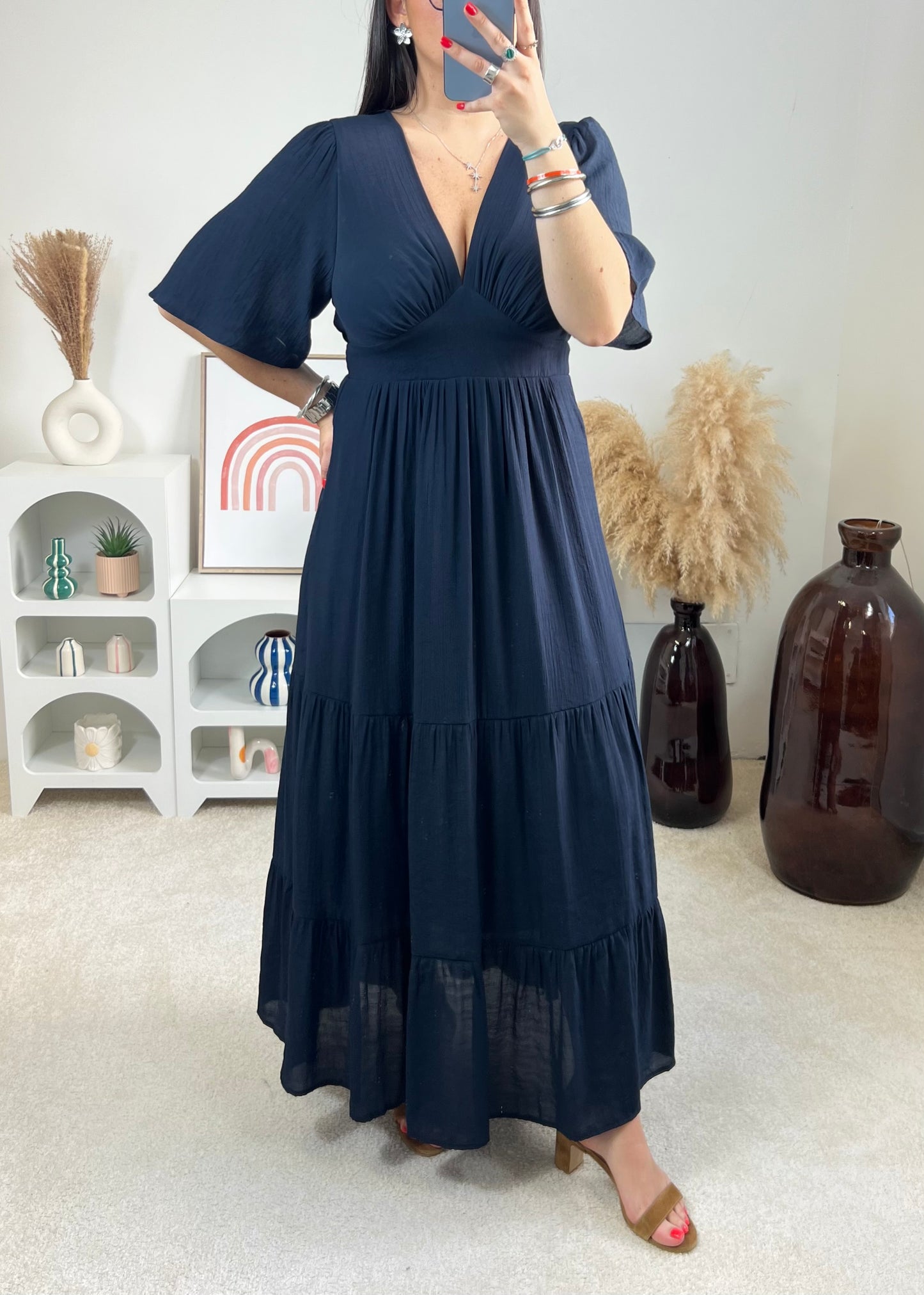 Robe Maïa Marine