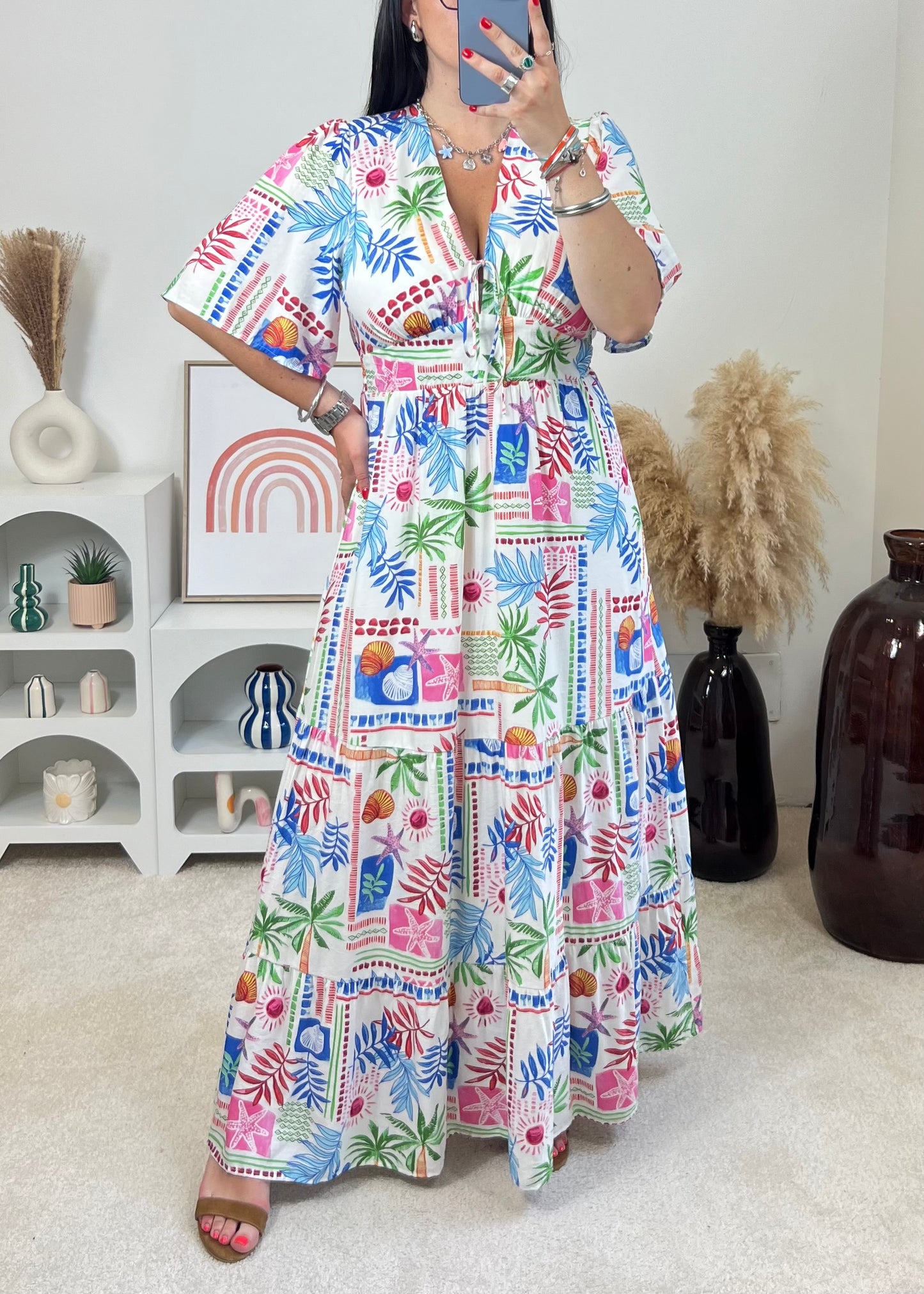 Robe Cléa Bleu