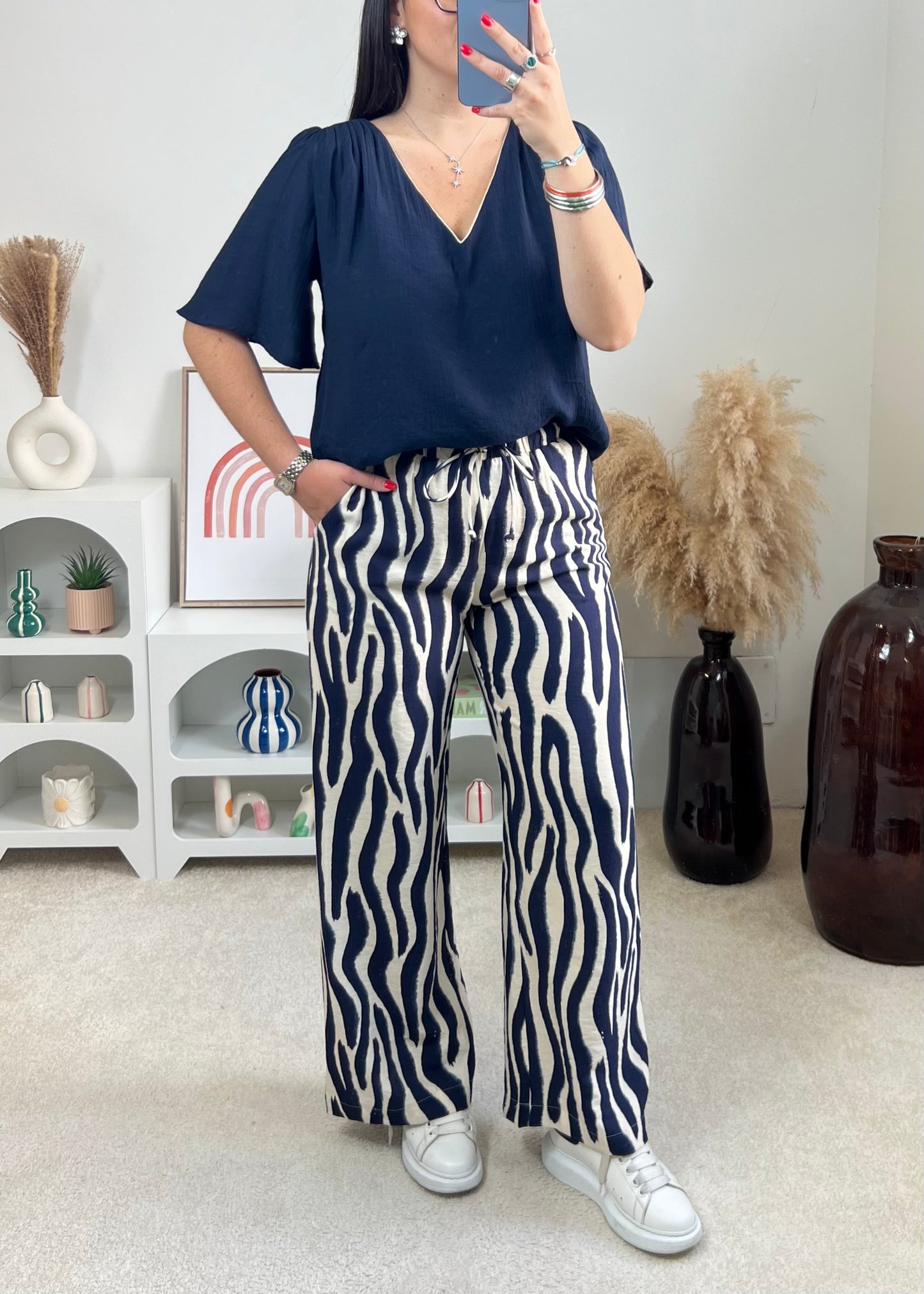 Pantalon Charly Marine
