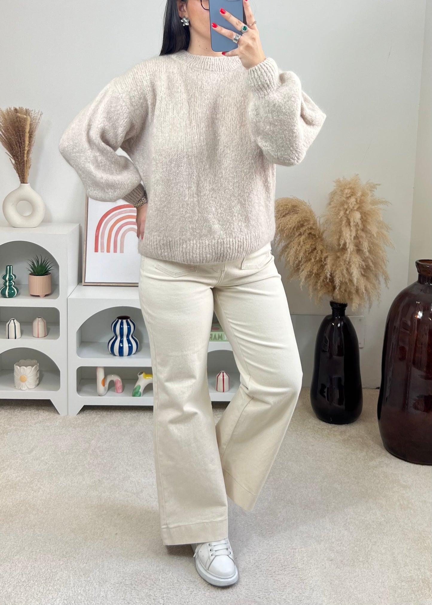 Pull Jenny Beige