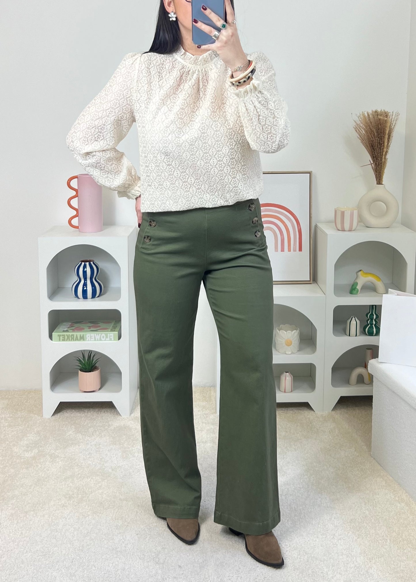 Blouse Agathe Ivoire