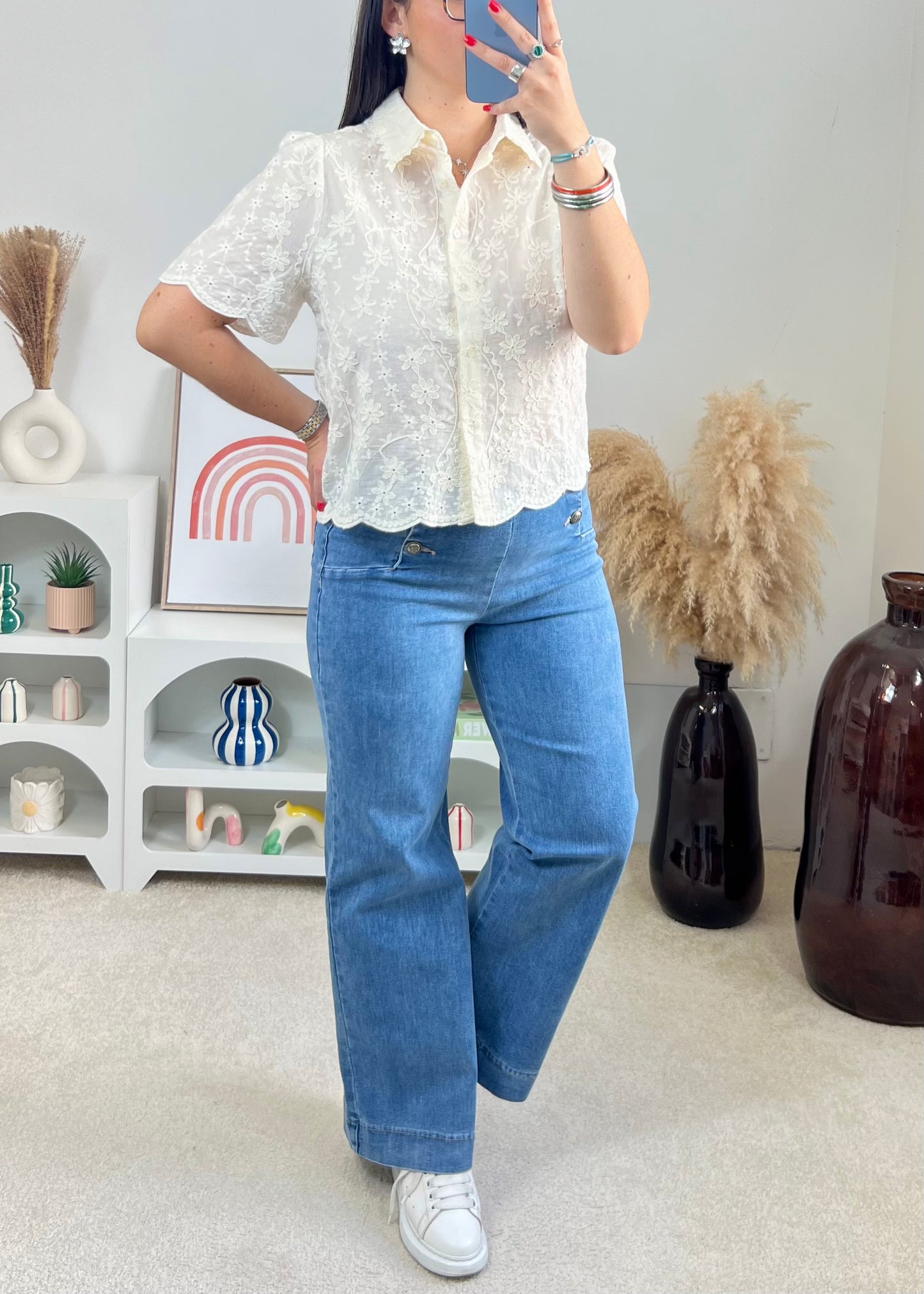 Chemise Allia Ivoire