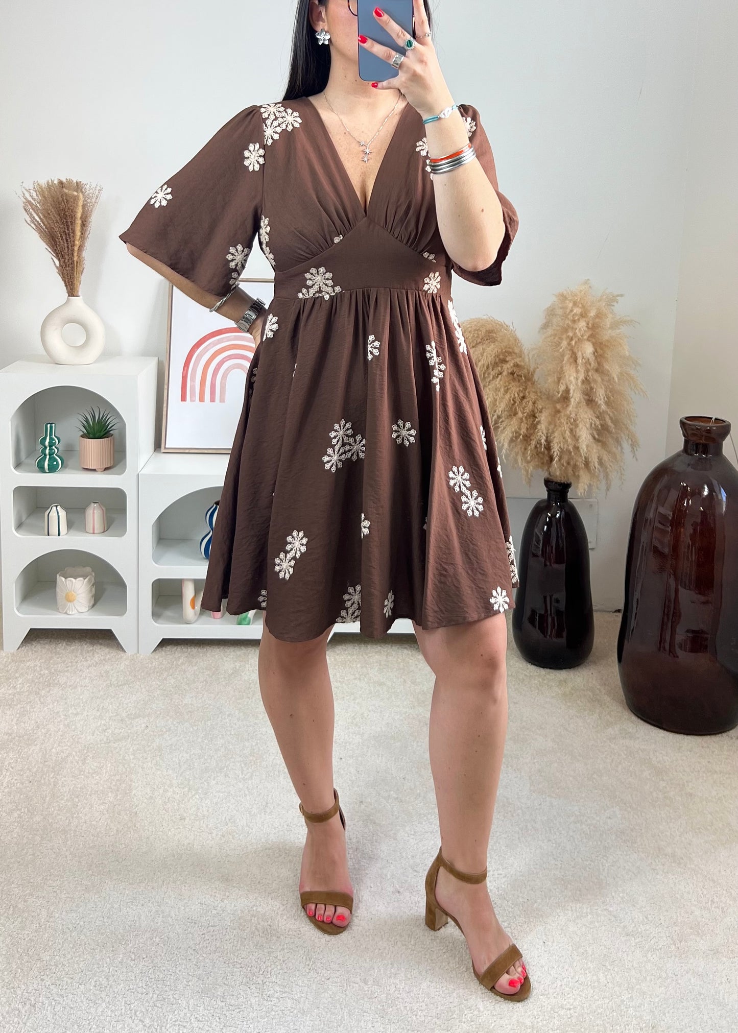 Robe Louvia Choco