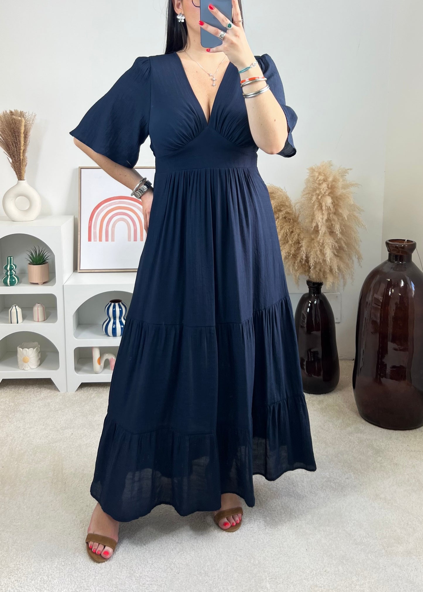 Robe Maïa Marine