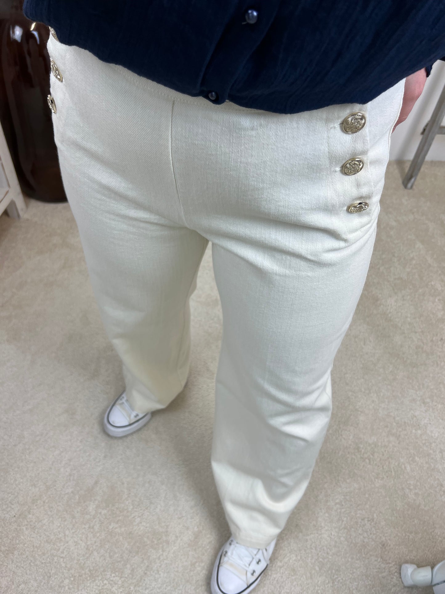 Pantalon Pina Ivoire