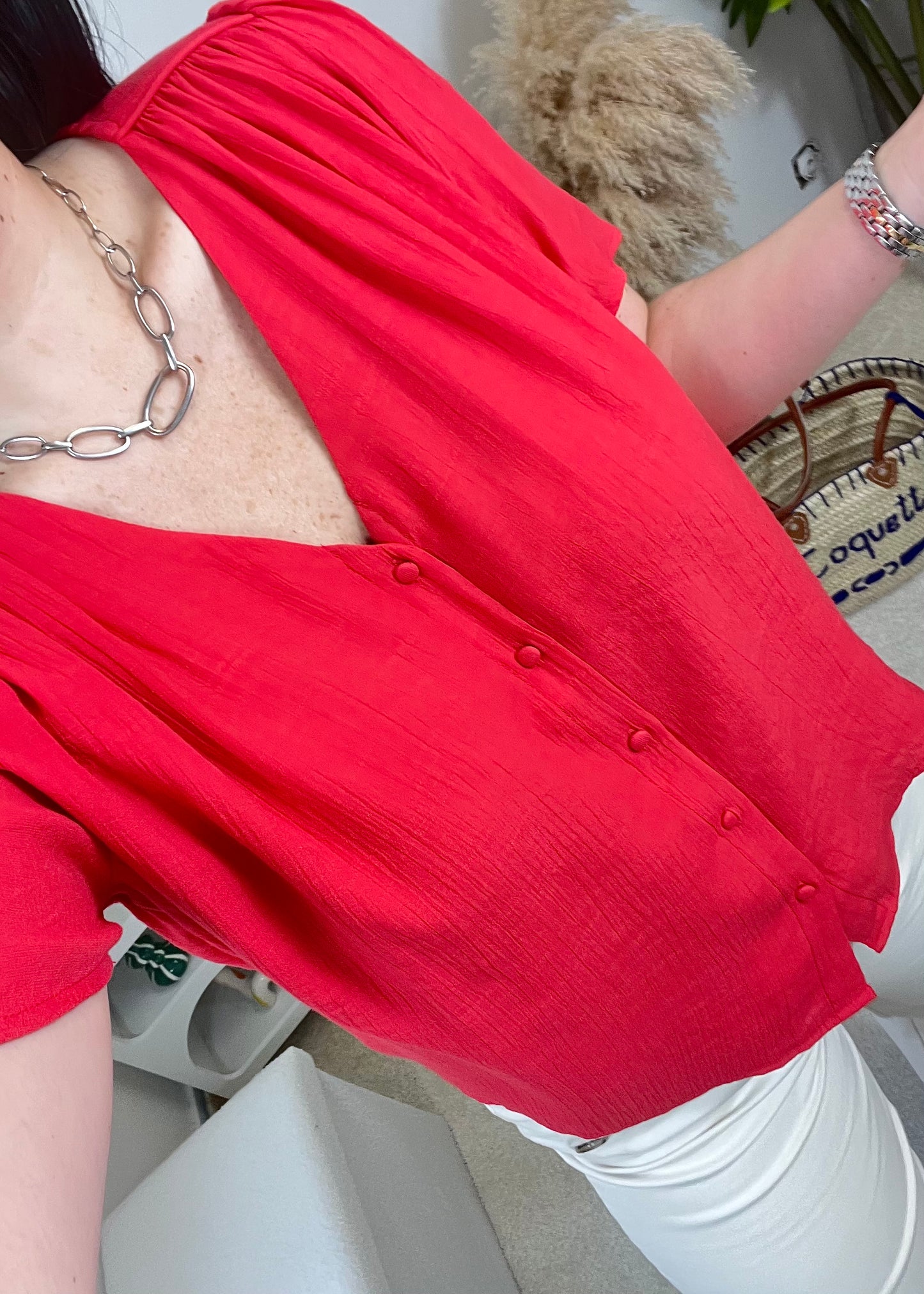 Top Élodie Corail