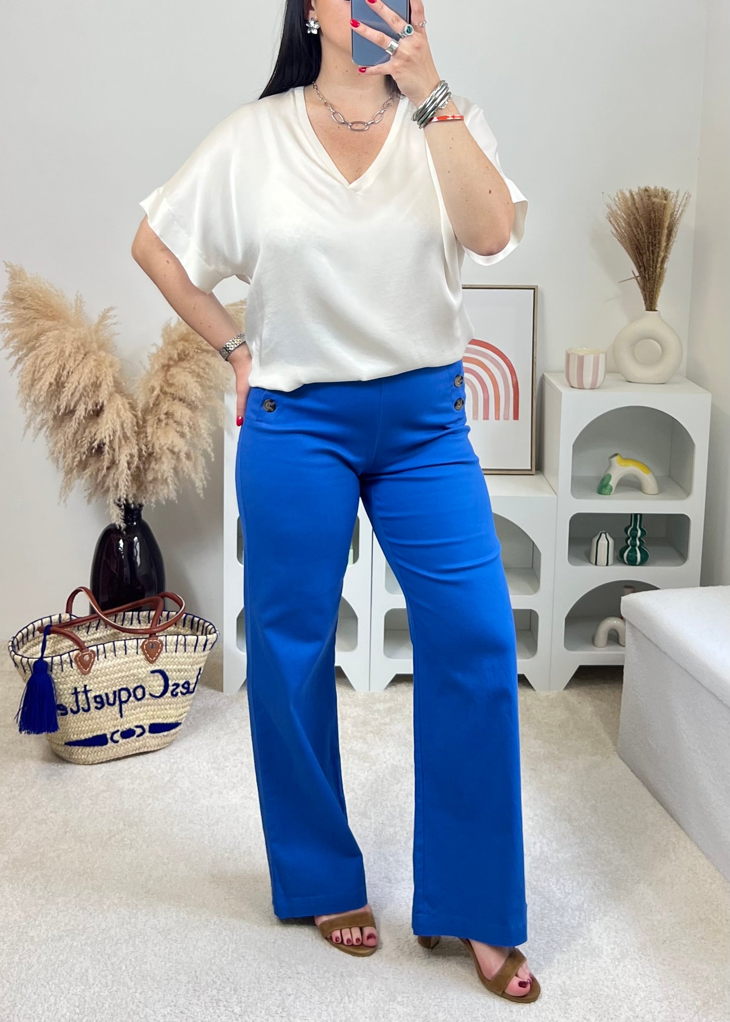 Pantalon Palia Bleu roi