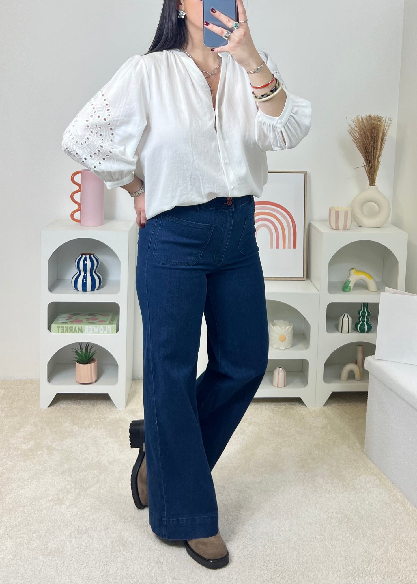 Blouse Floriane Écru