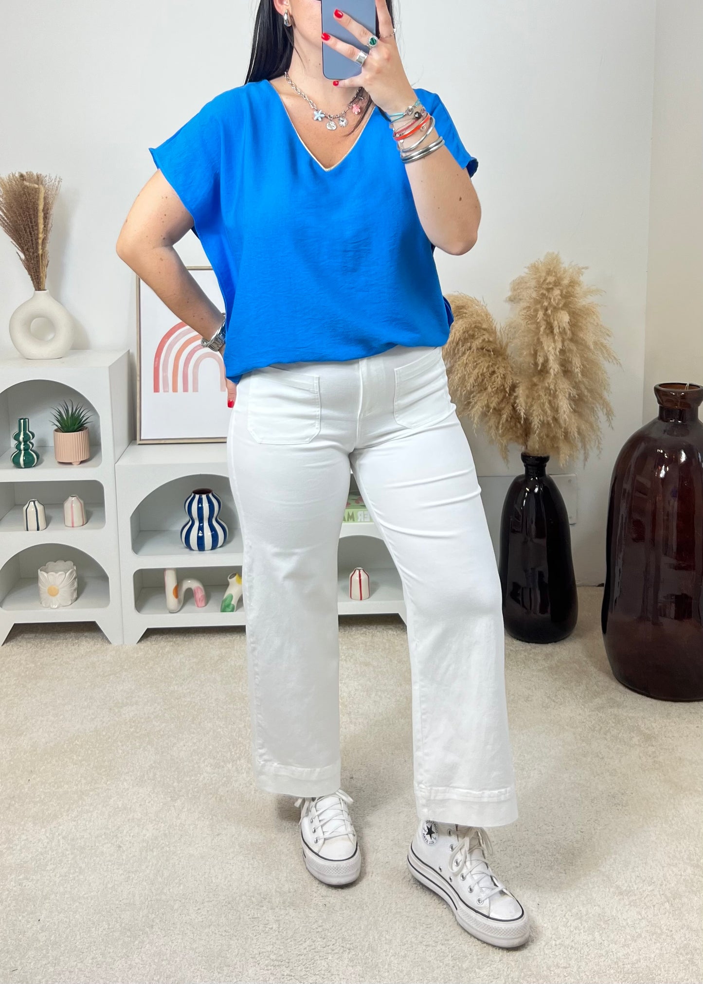 Top Élia Bleu