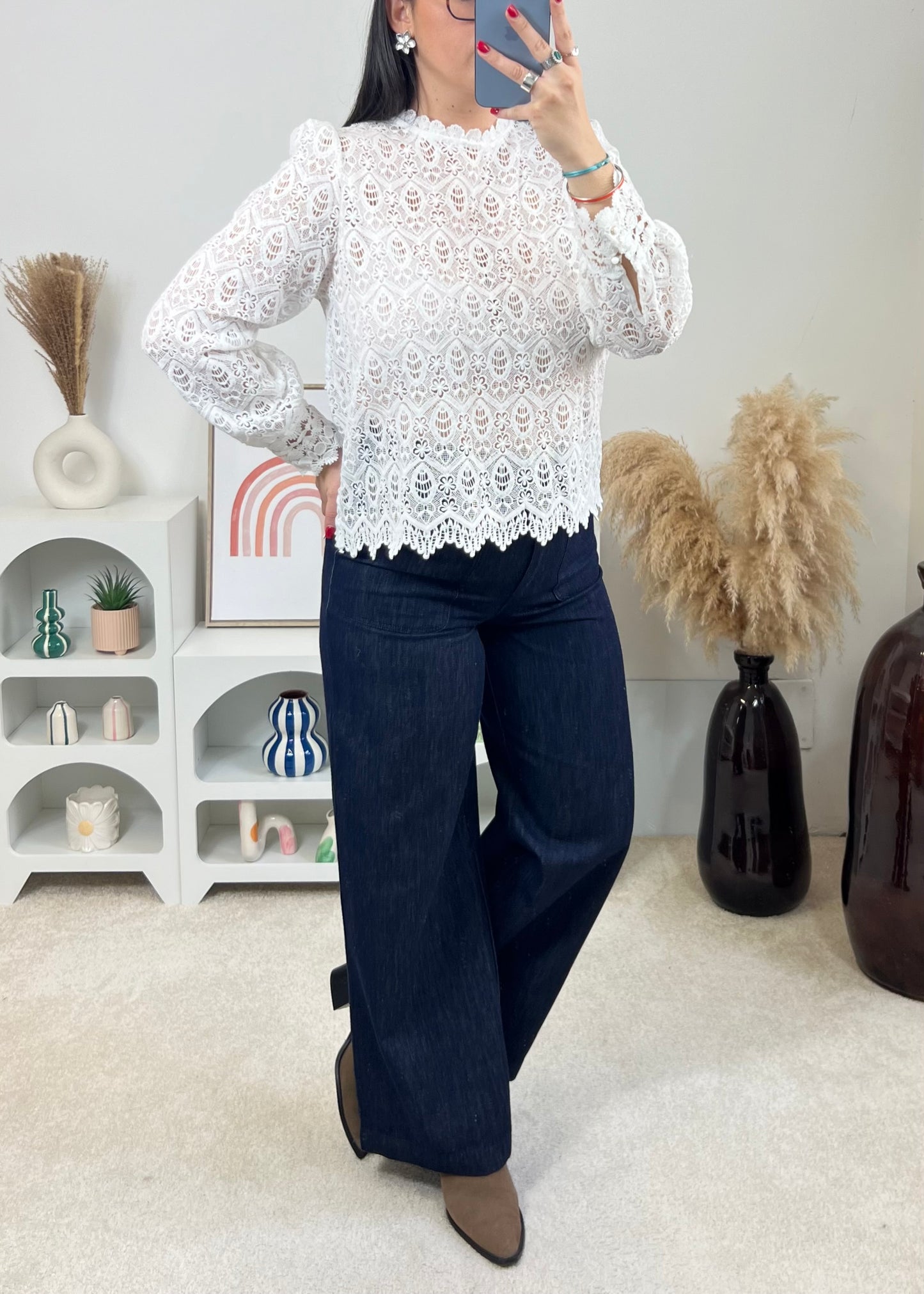 Blouse Dina Écru
