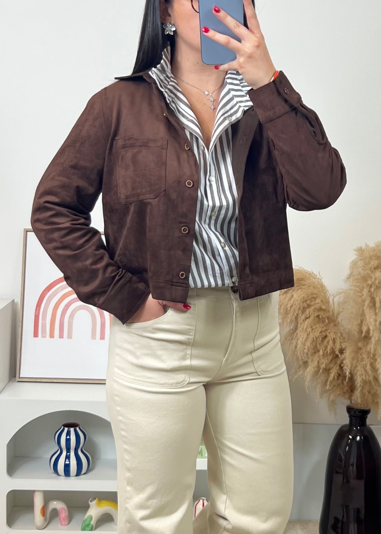 Veste Alya Choco