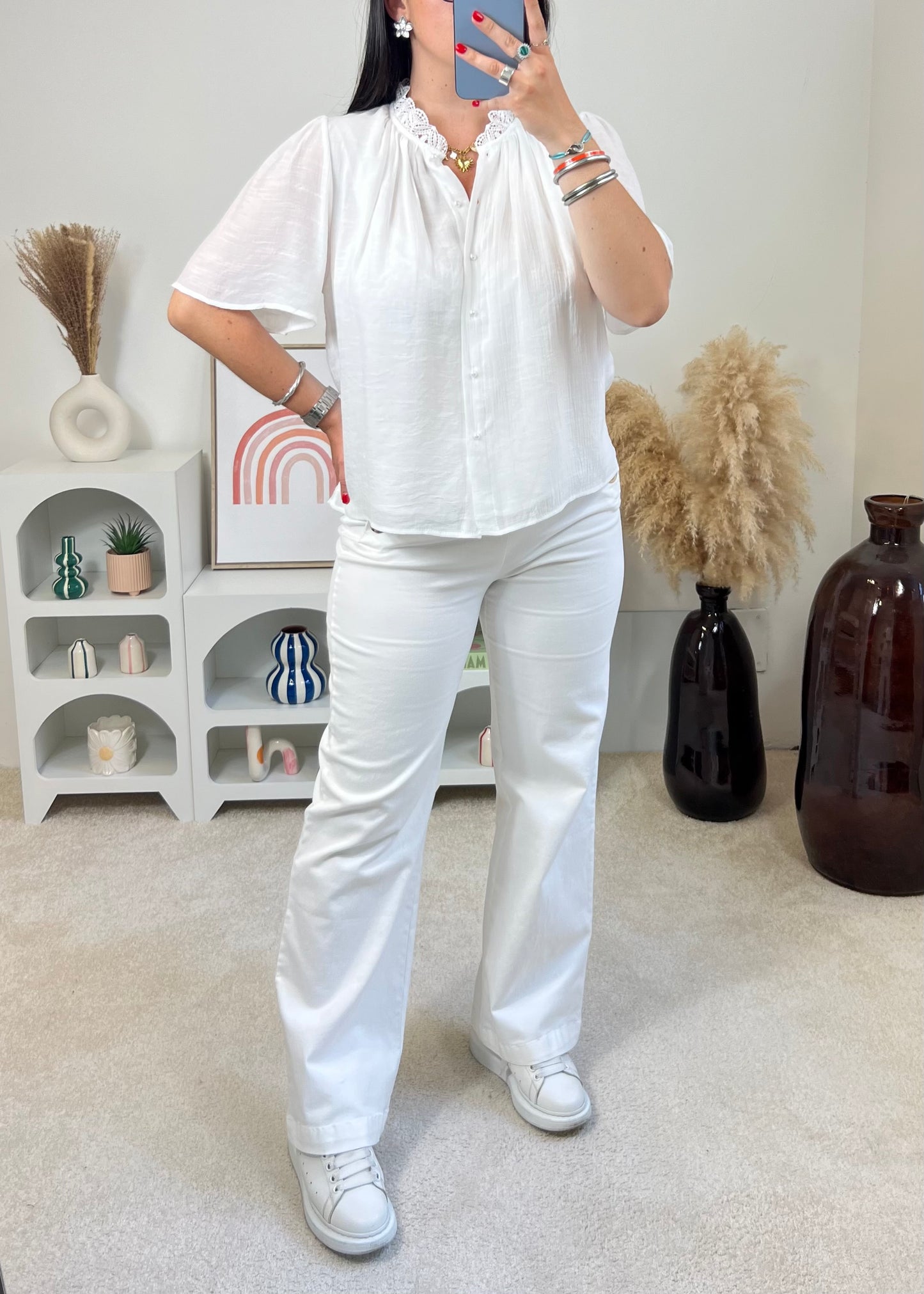 Chemise Évy Écru