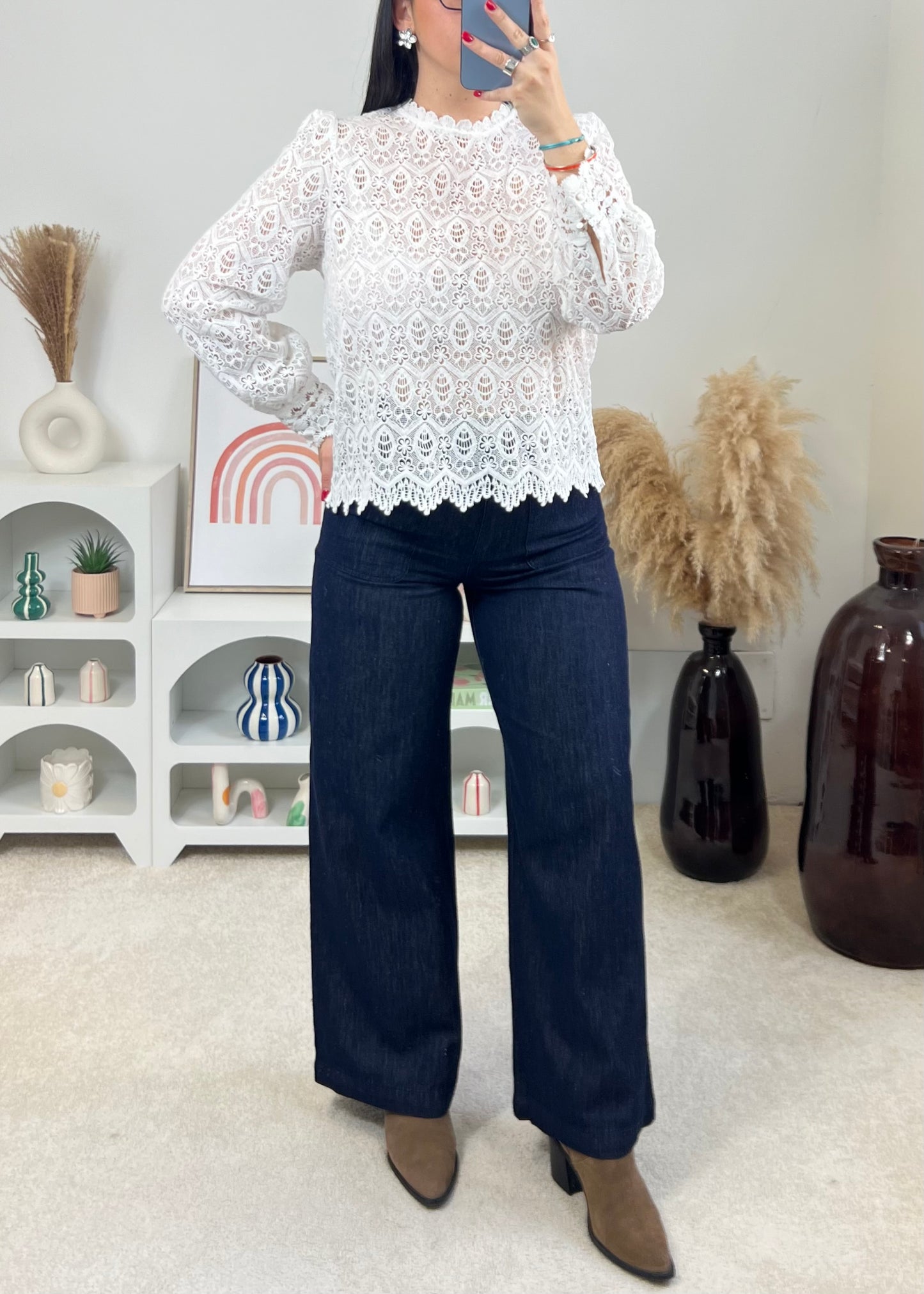 Blouse Dina Écru