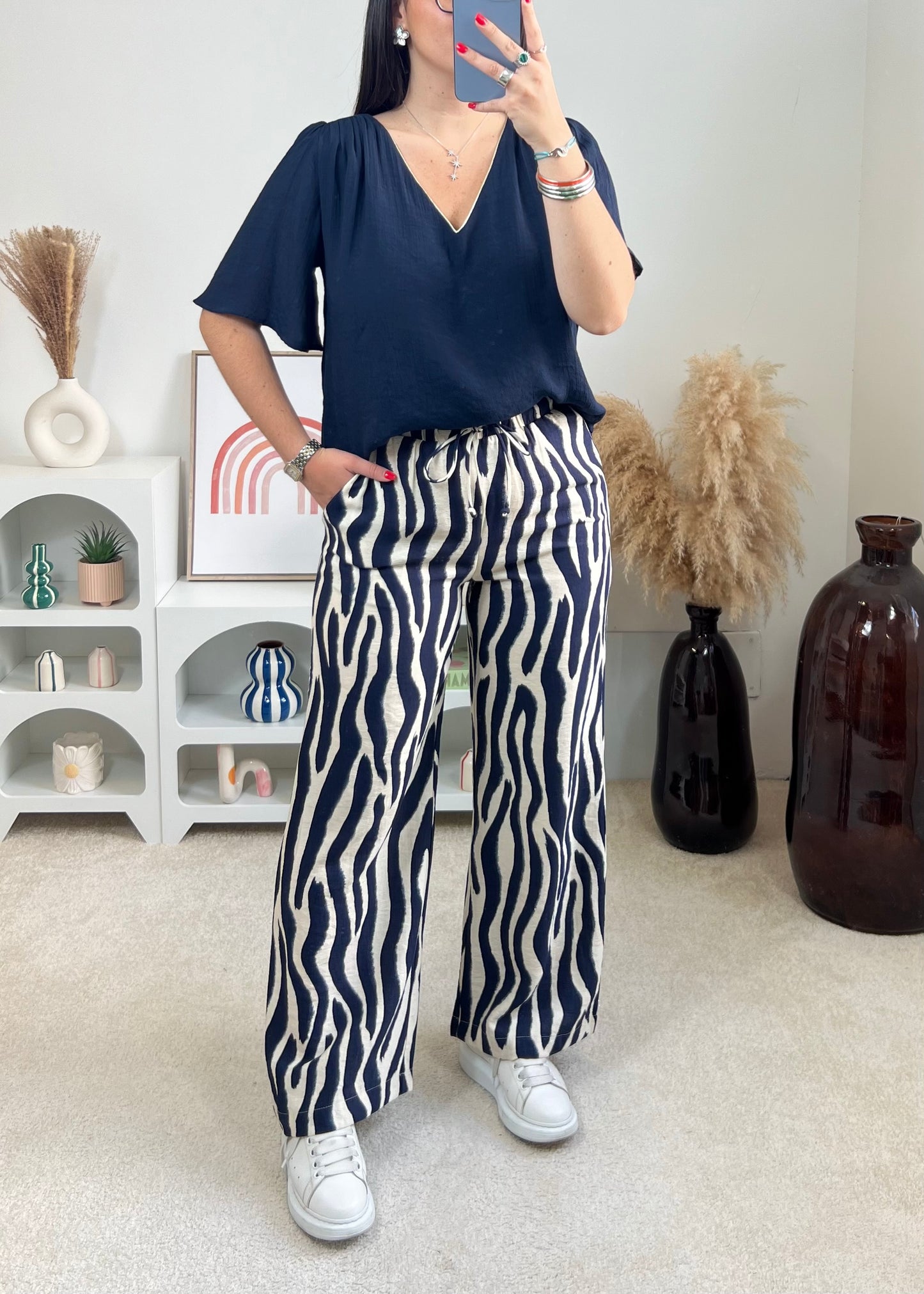 Pantalon Charly Marine