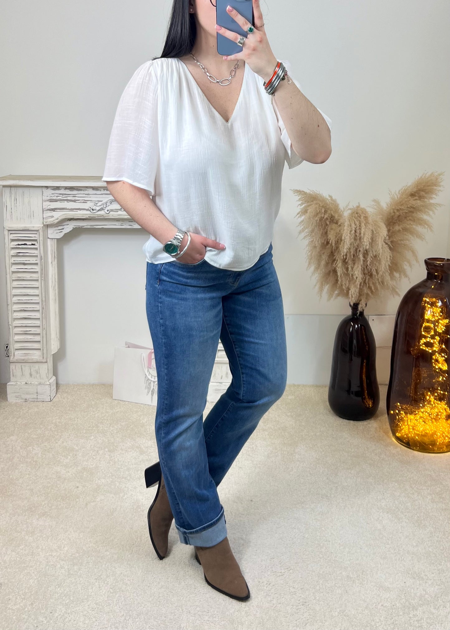 Blouse Ema Écru