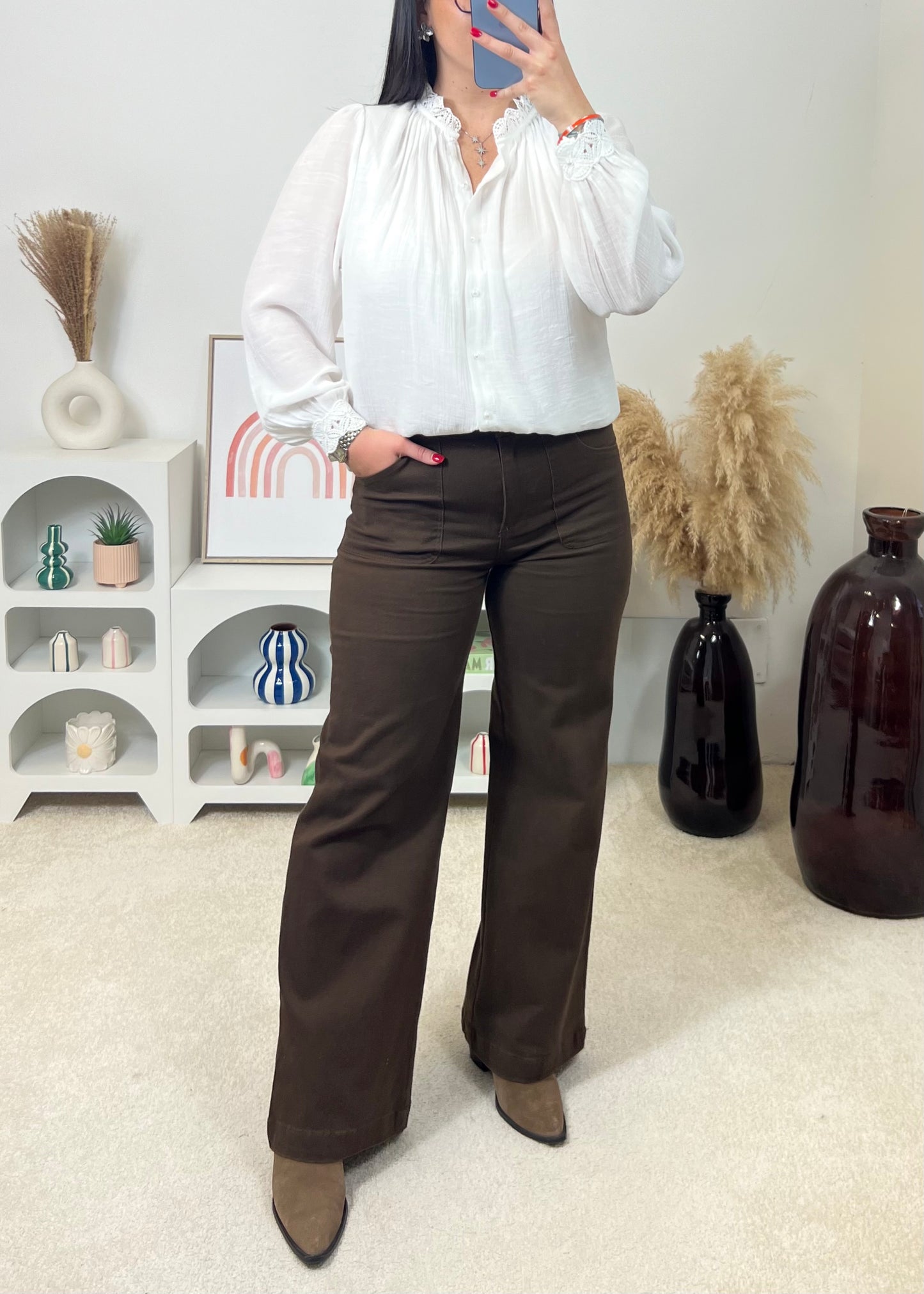 Pantalon Eddy Choco