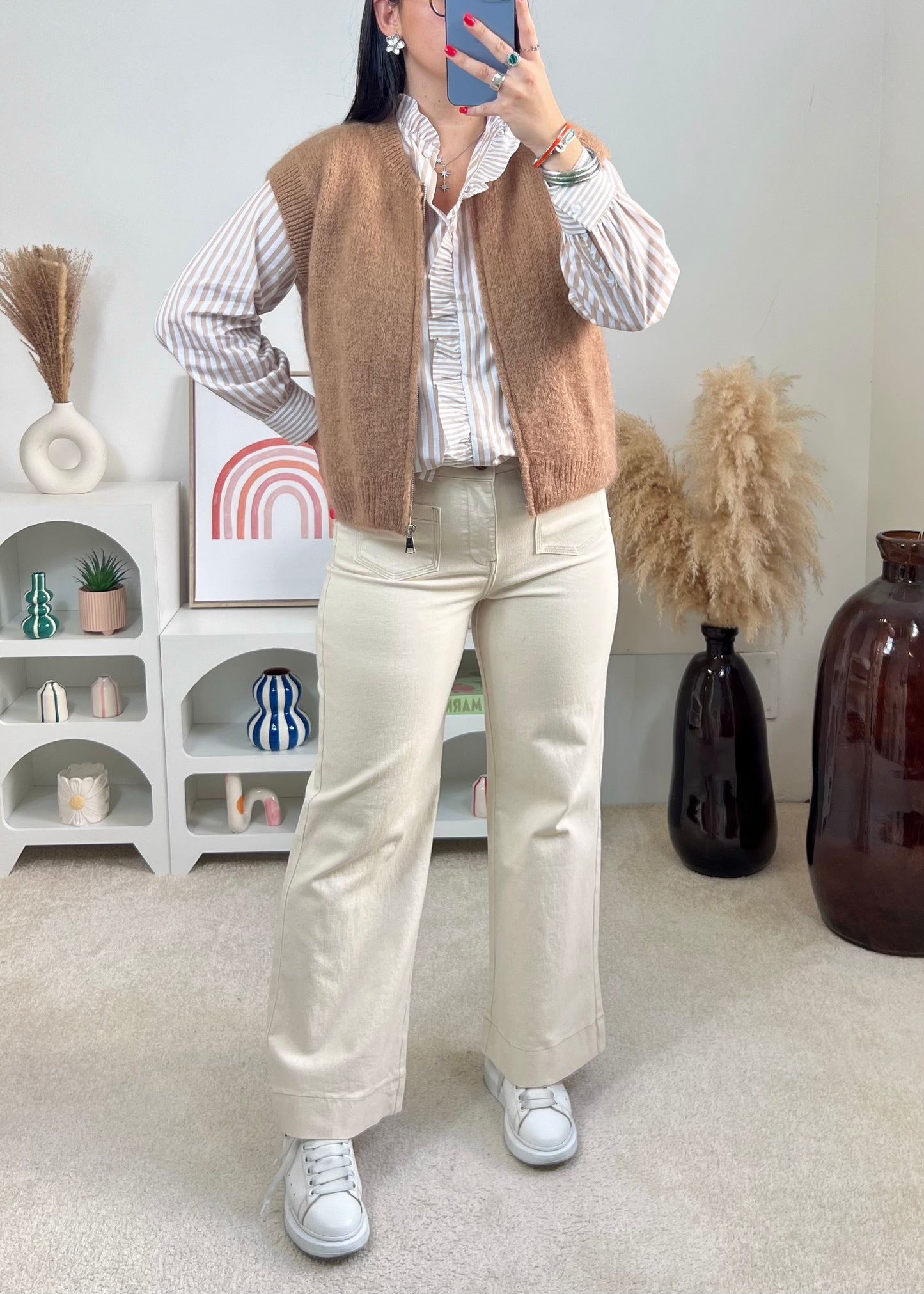 Chemise Rallia Beige