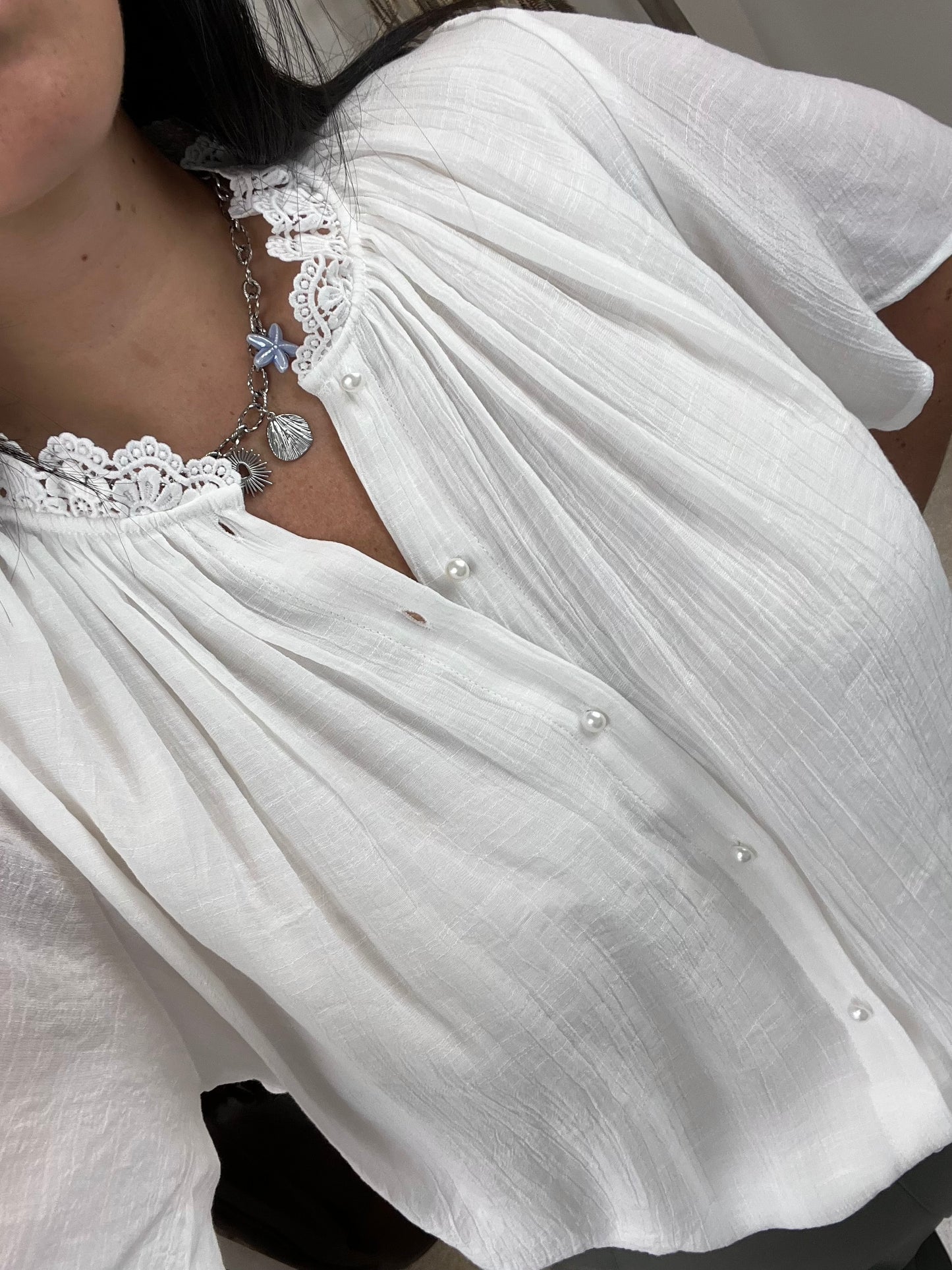 Chemise Evy Écru