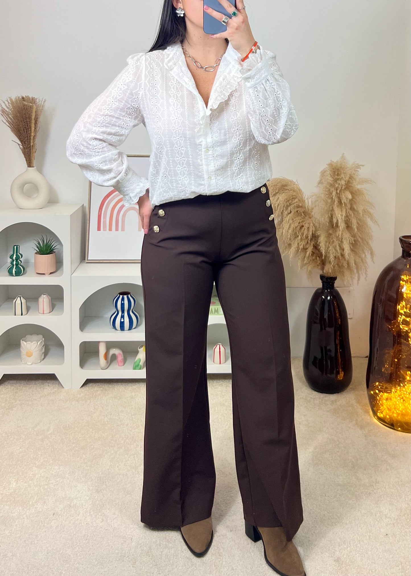 Pantalon Polly Choco