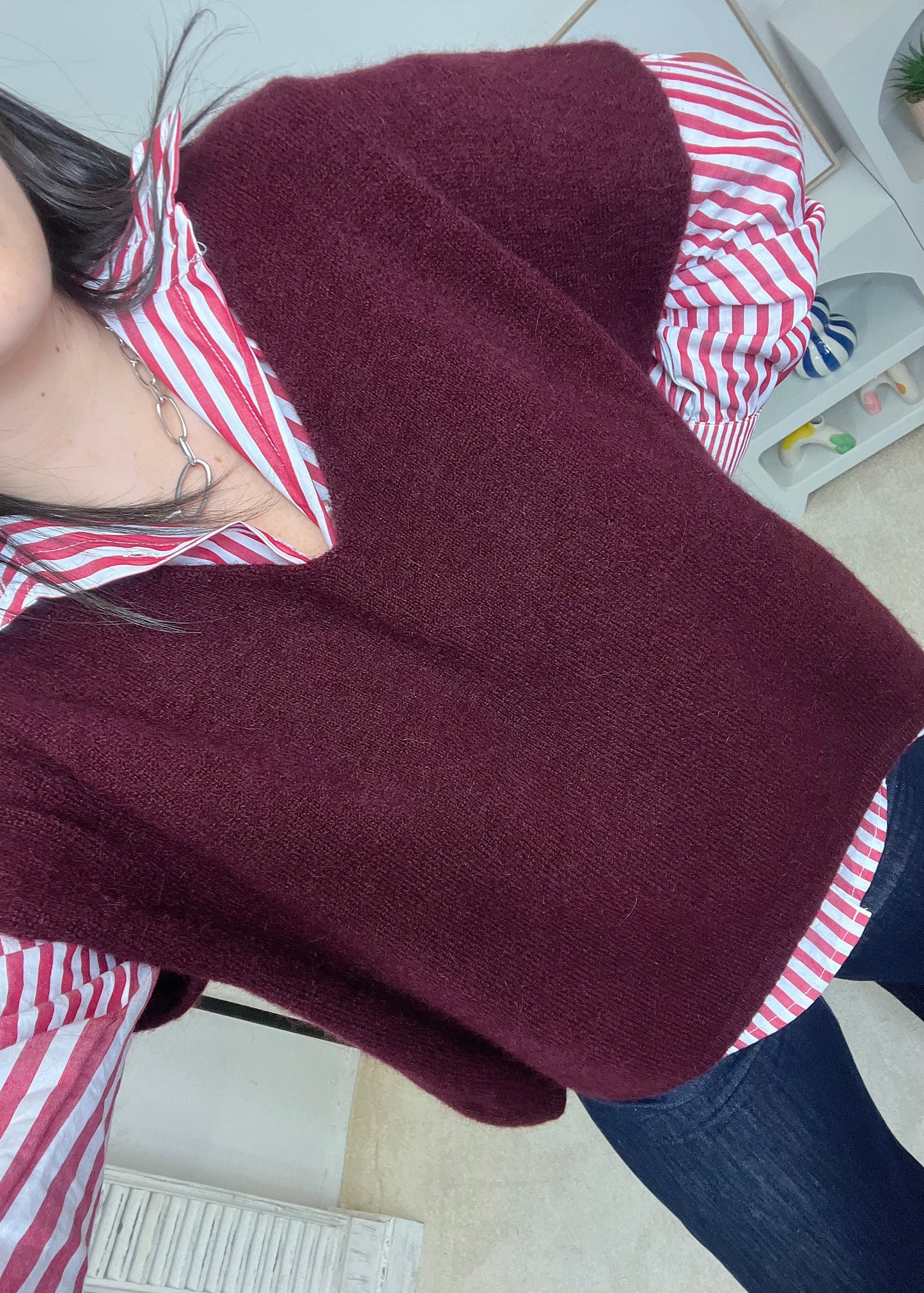 Pull Talia Bordeaux