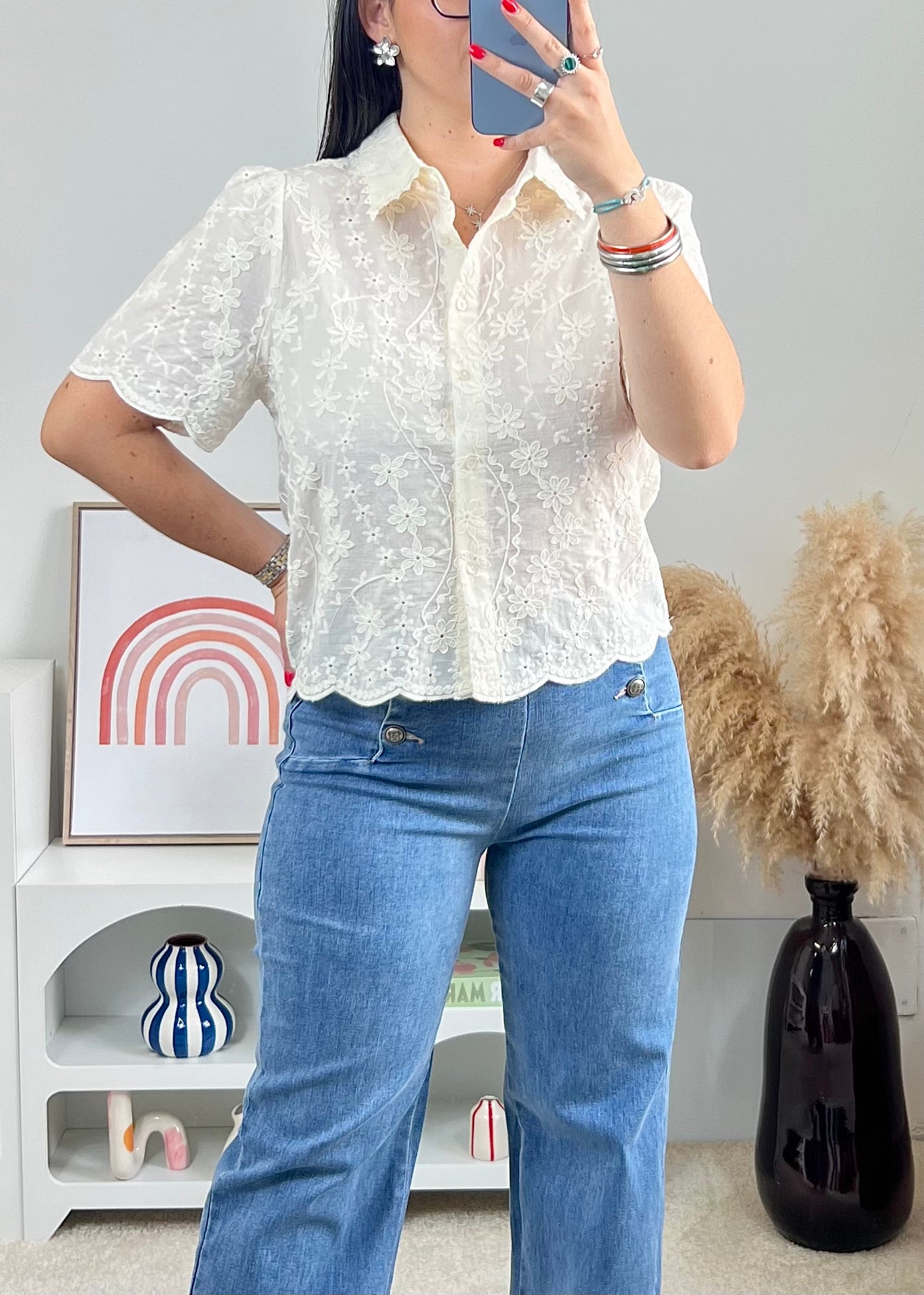 Chemise Allia Ivoire