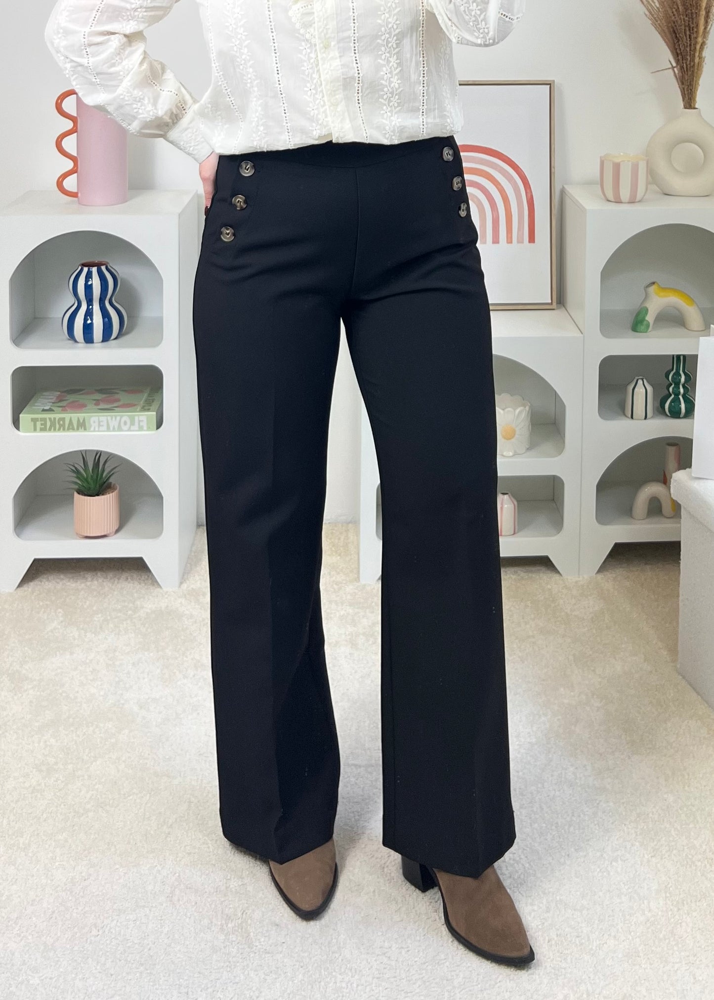 Pantalon Paula Noir