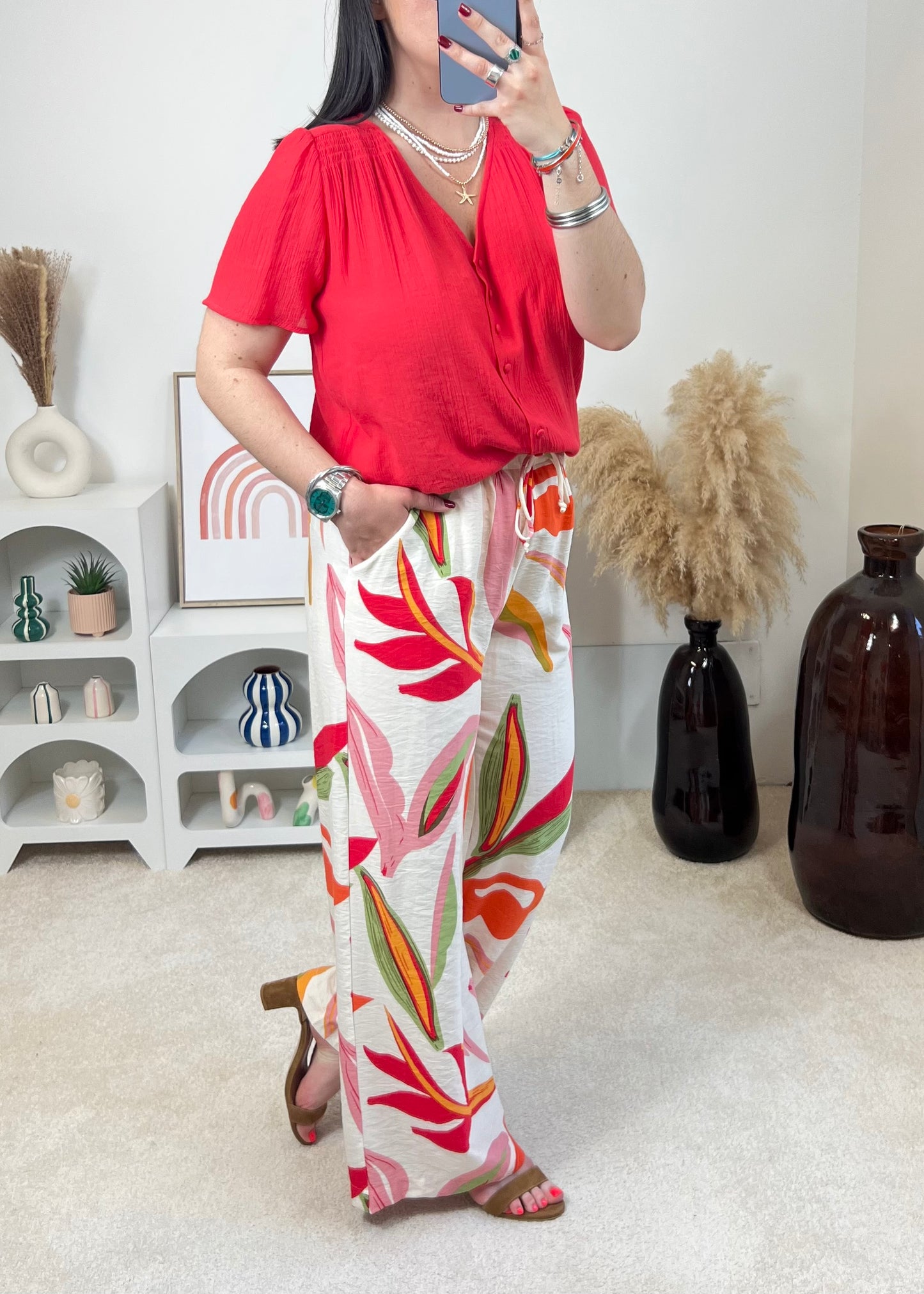 Pantalon Charly Corail