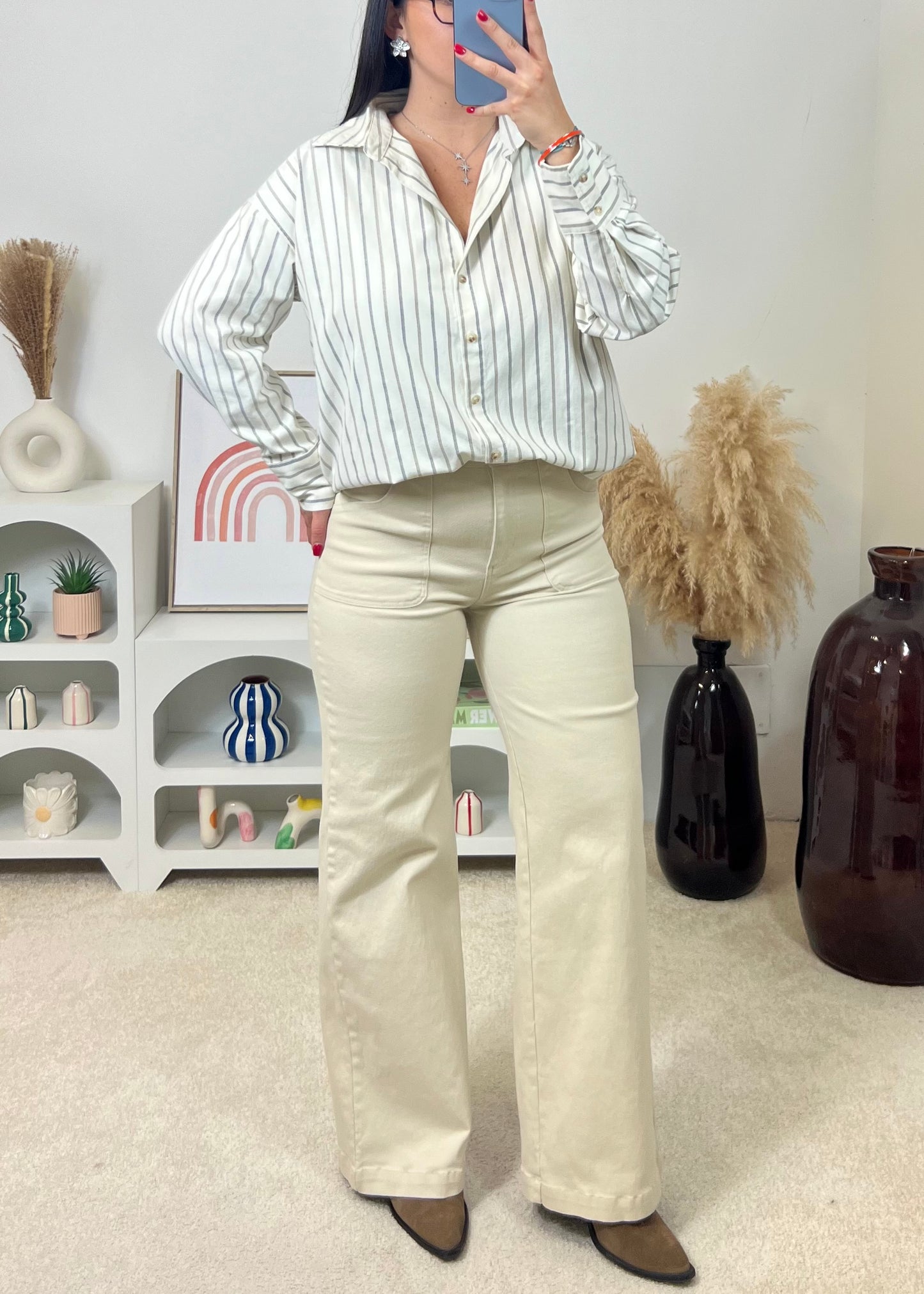 Chemise Raya Beige