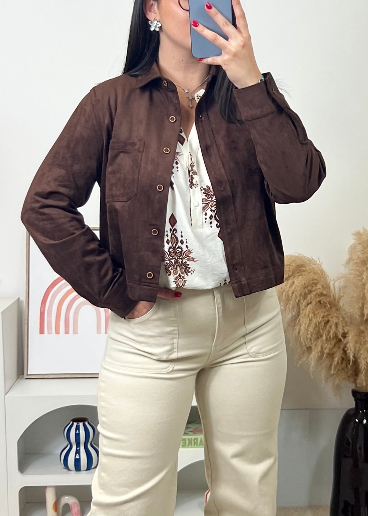 Veste Alya Choco