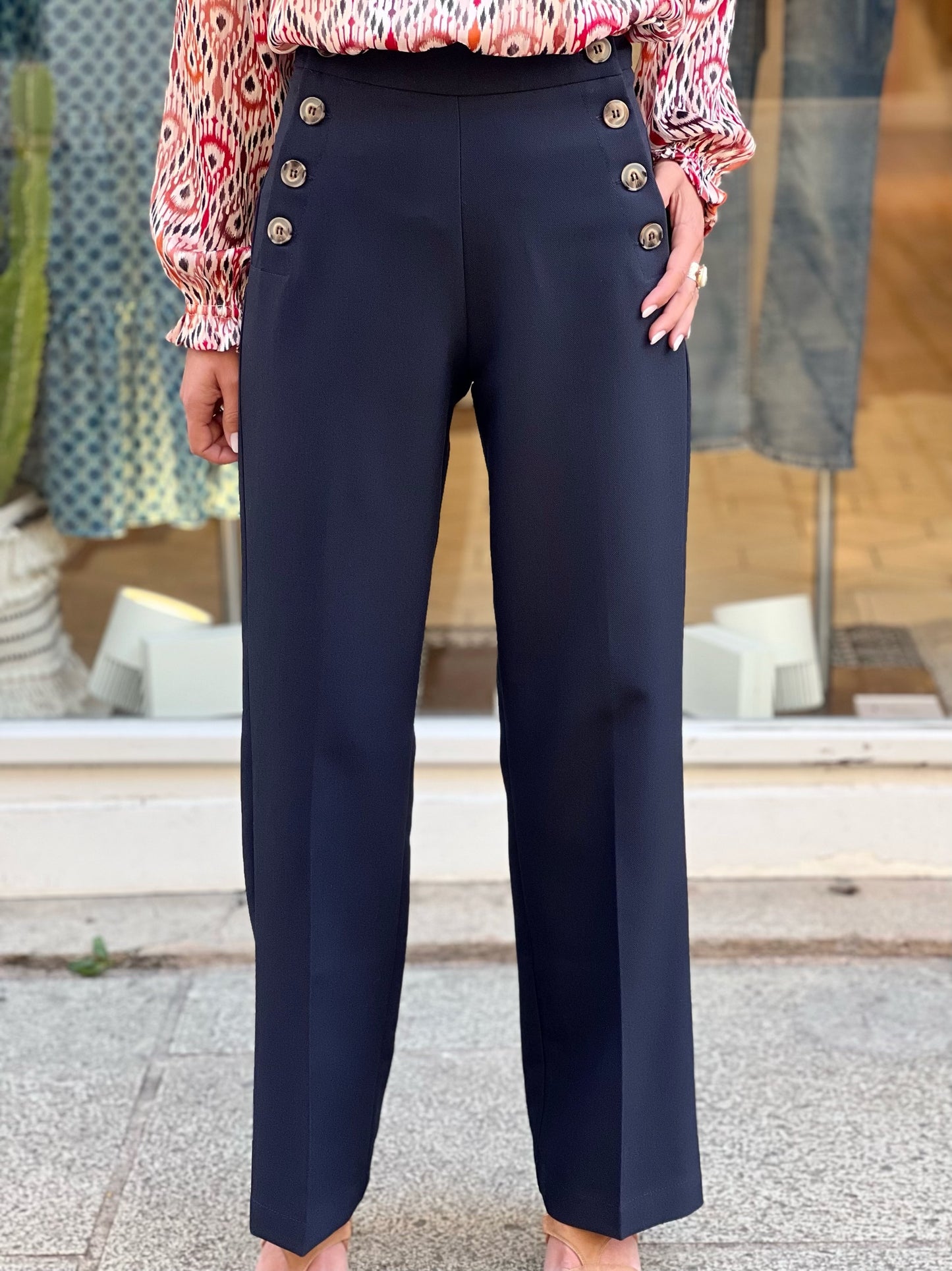 Pantalon Paula Marine