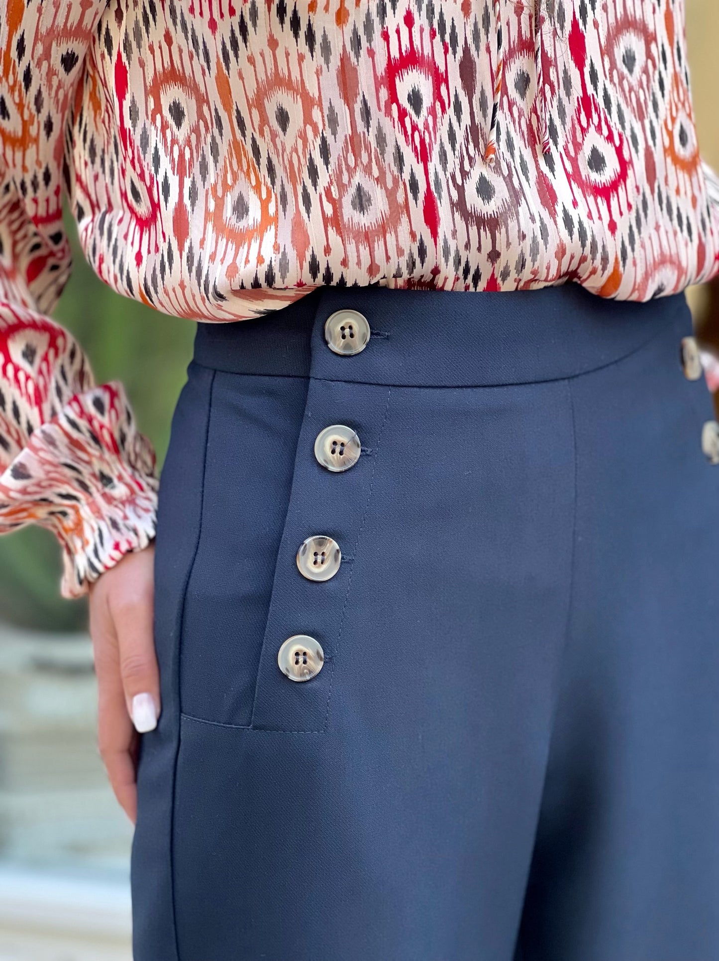 Pantalon Paula Marine