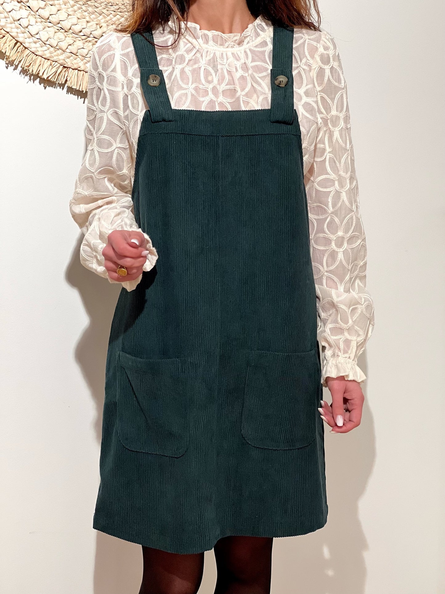 Robe Mina Émeraude