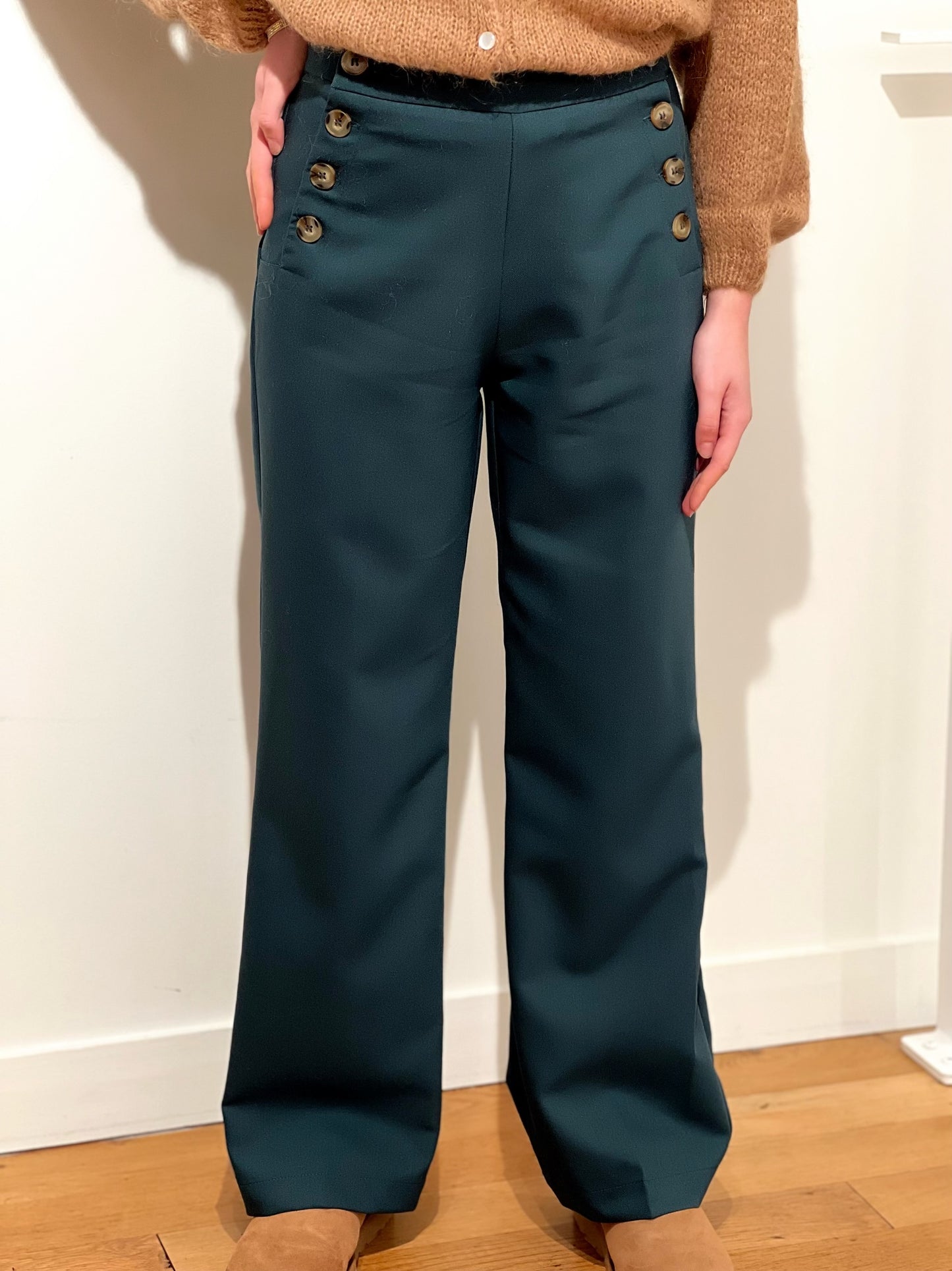 Pantalon Paula Émeraude