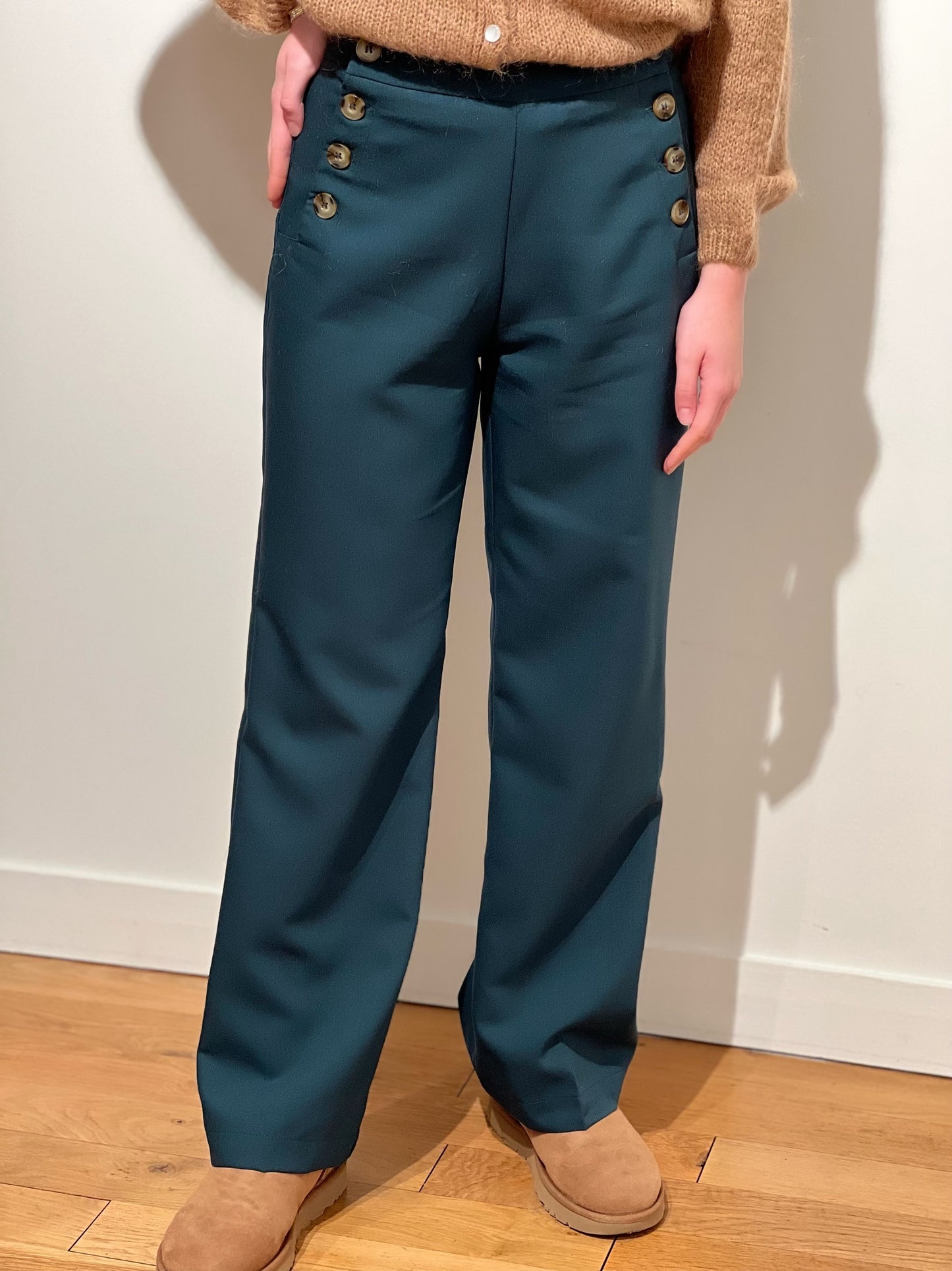 Pantalon Paula Émeraude