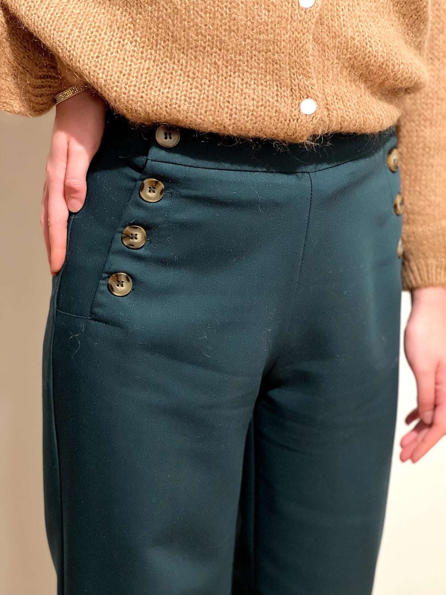 Pantalon Paula Émeraude