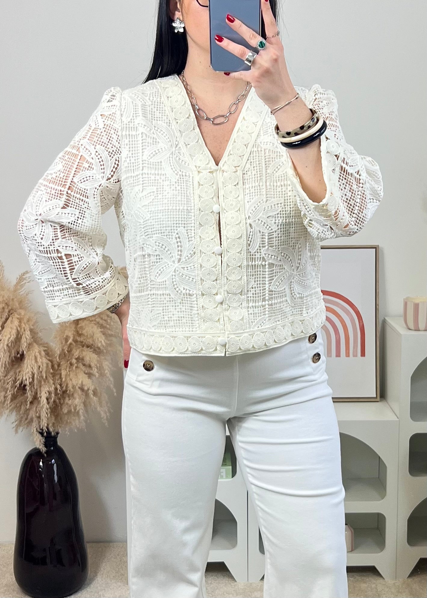 Chemise Nora Ivoire